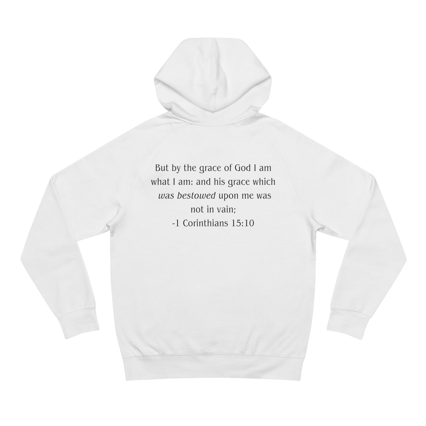 1 Corinthians 15:10 Heavyweight Hoodie