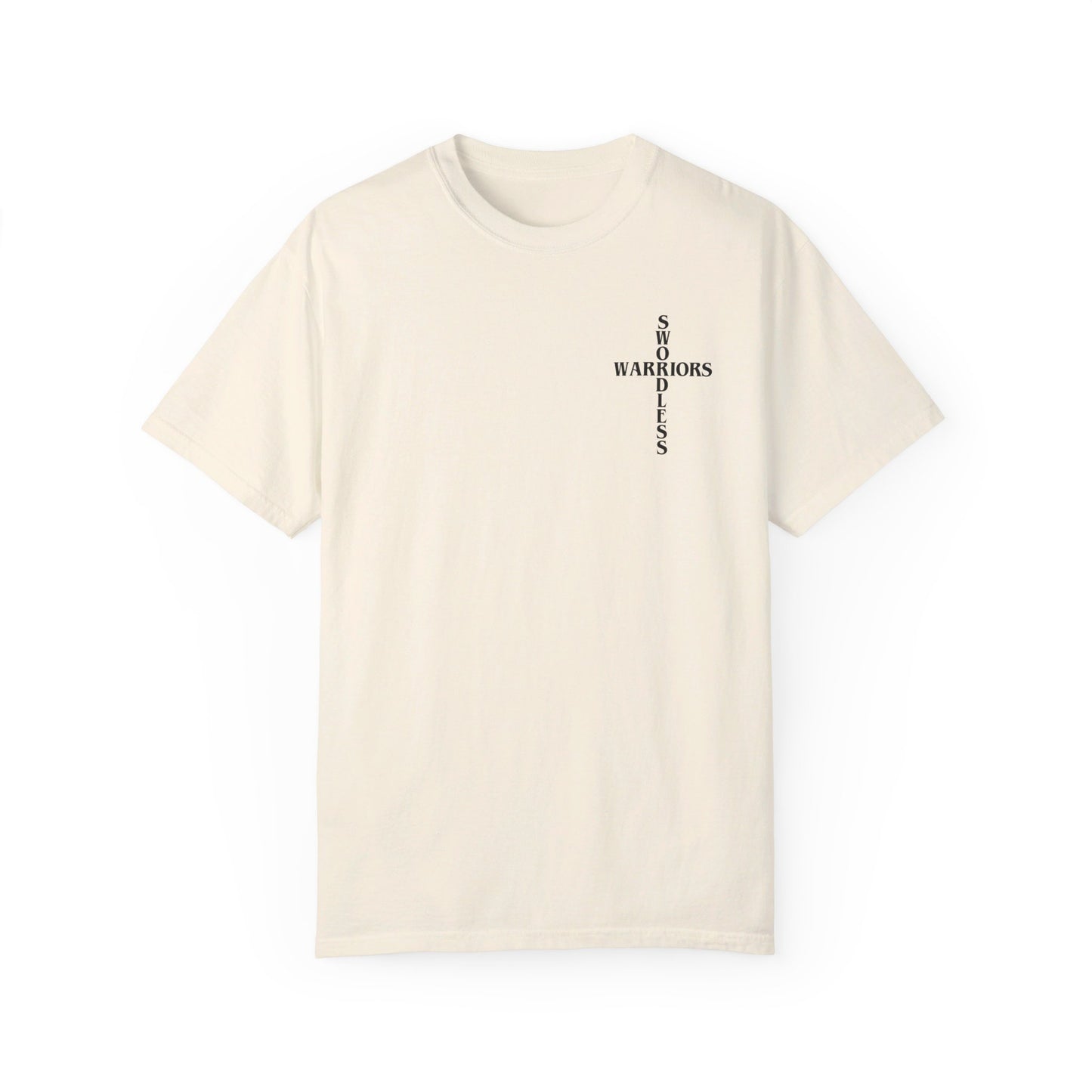 1 Peter 5:6 Black text T-shirt
