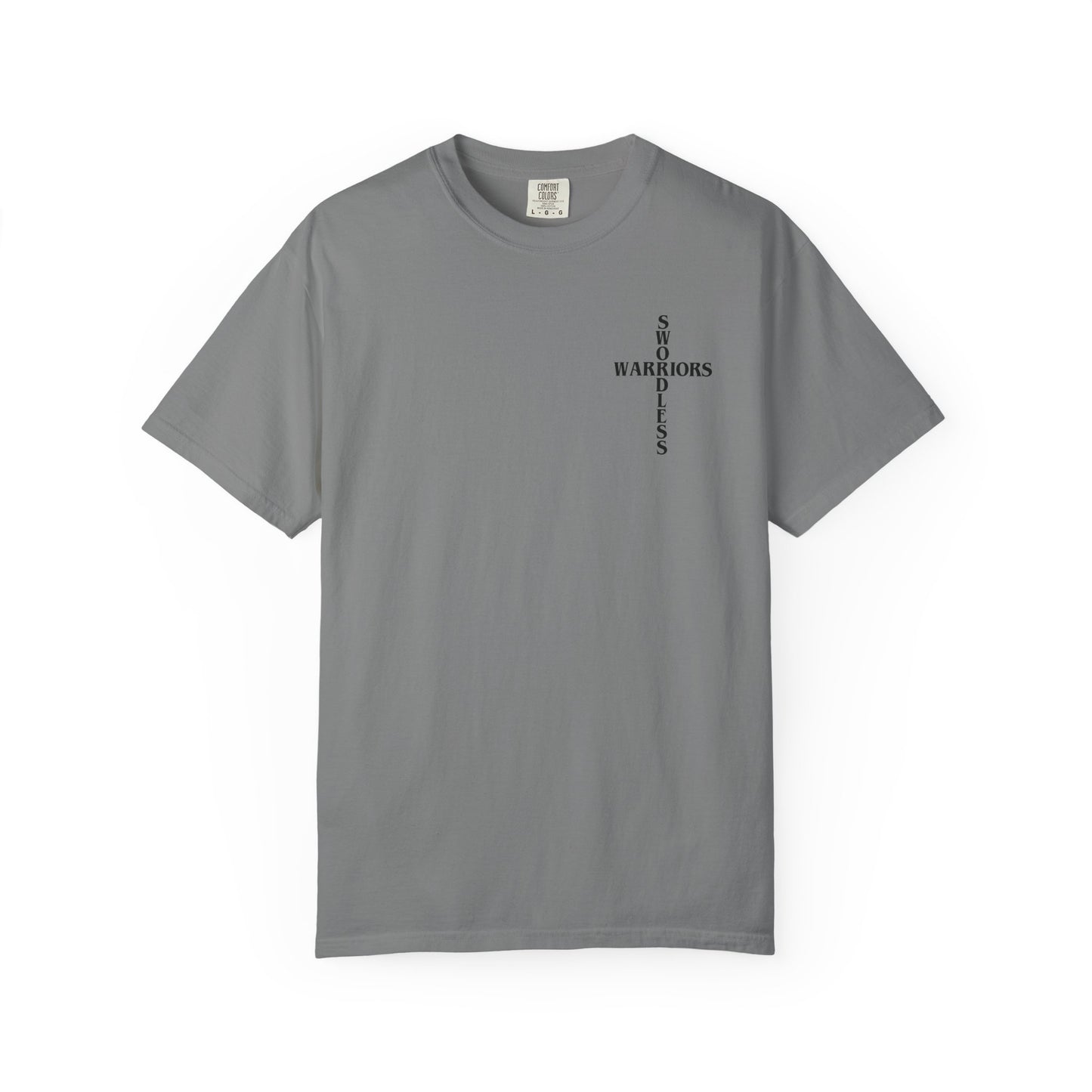Isaiah 6:8 Black text T-shirt