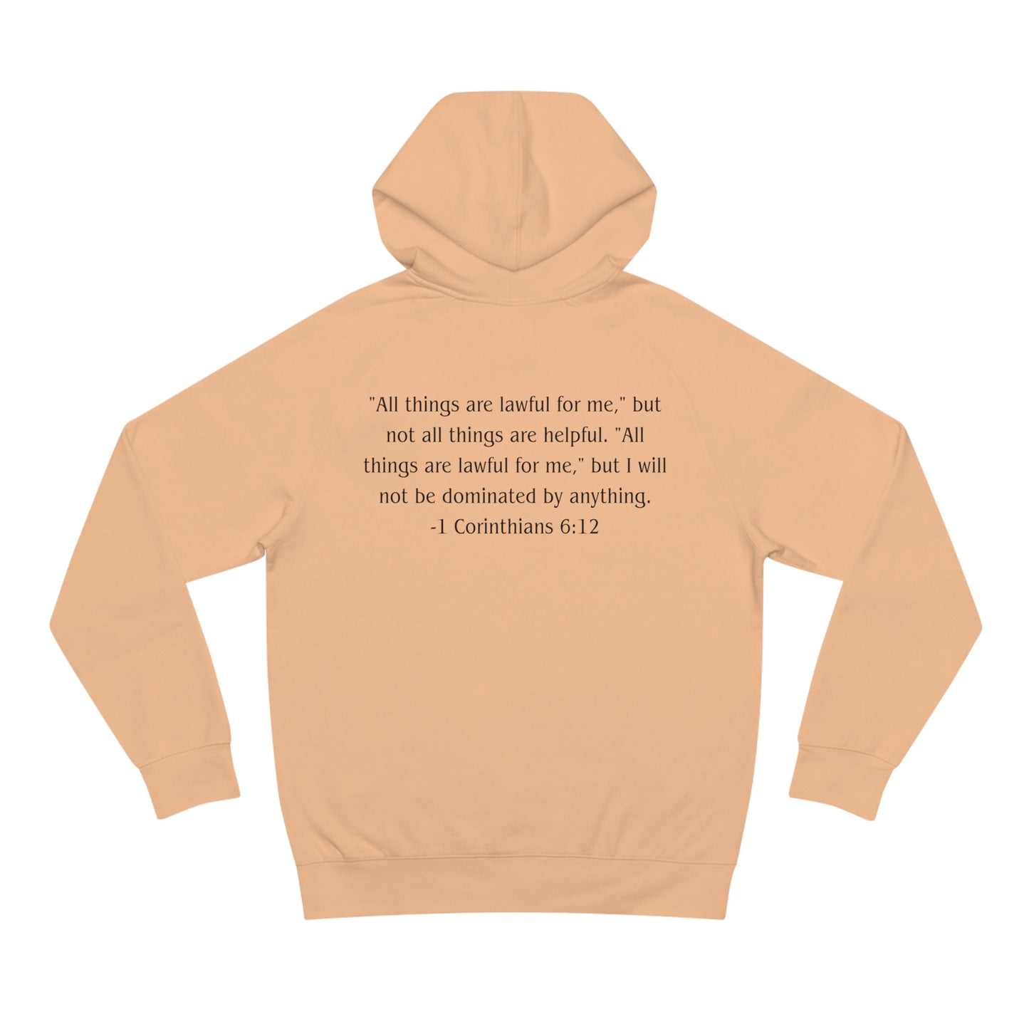 1 Corinthians 6:12 Heavyweight Hoodie