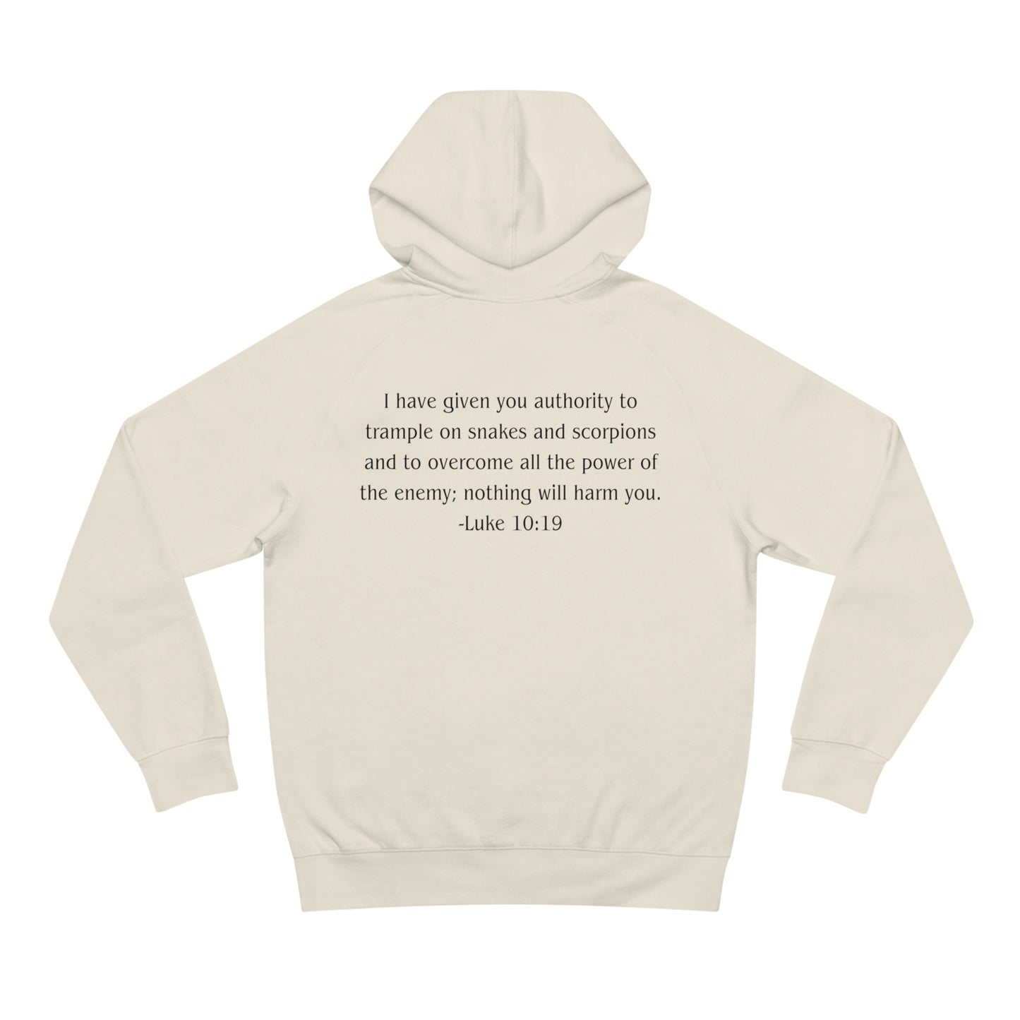Luke 10:19 Heavyweight Hoodie