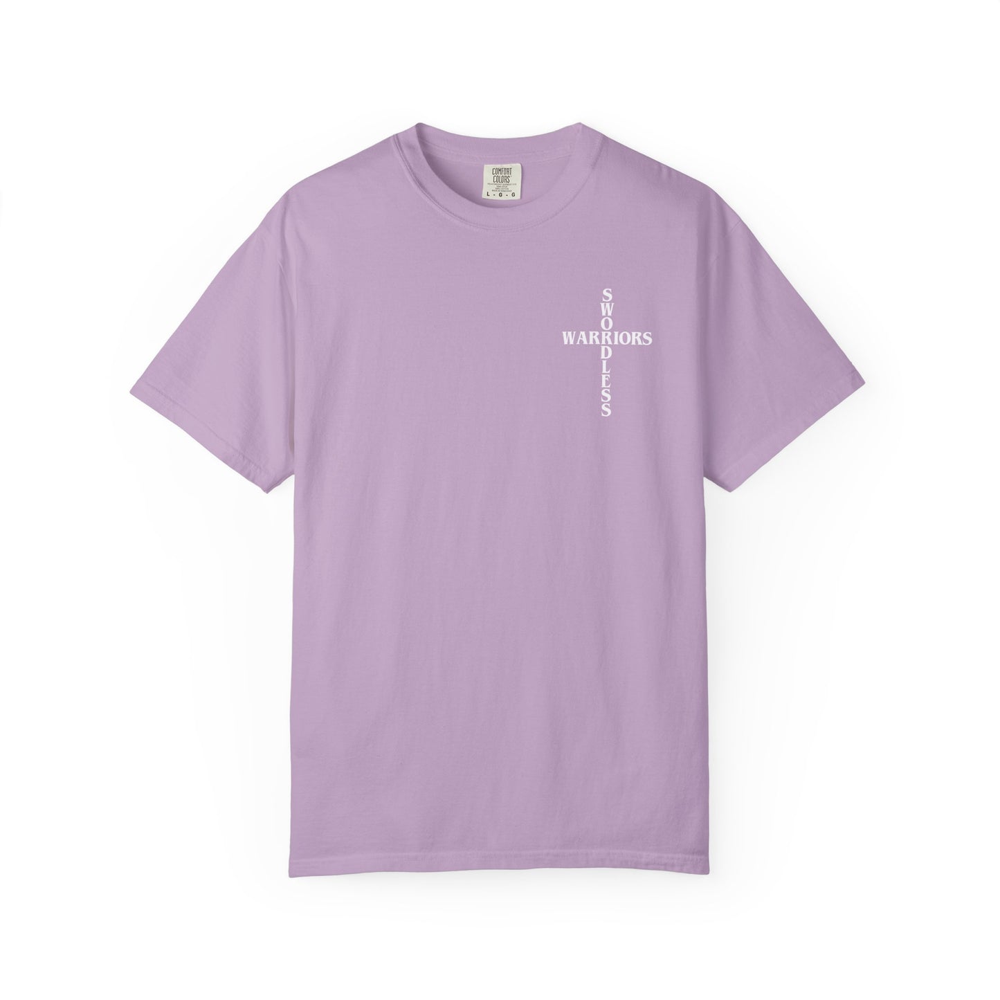 Isaiah 6:8 White text T-shirt