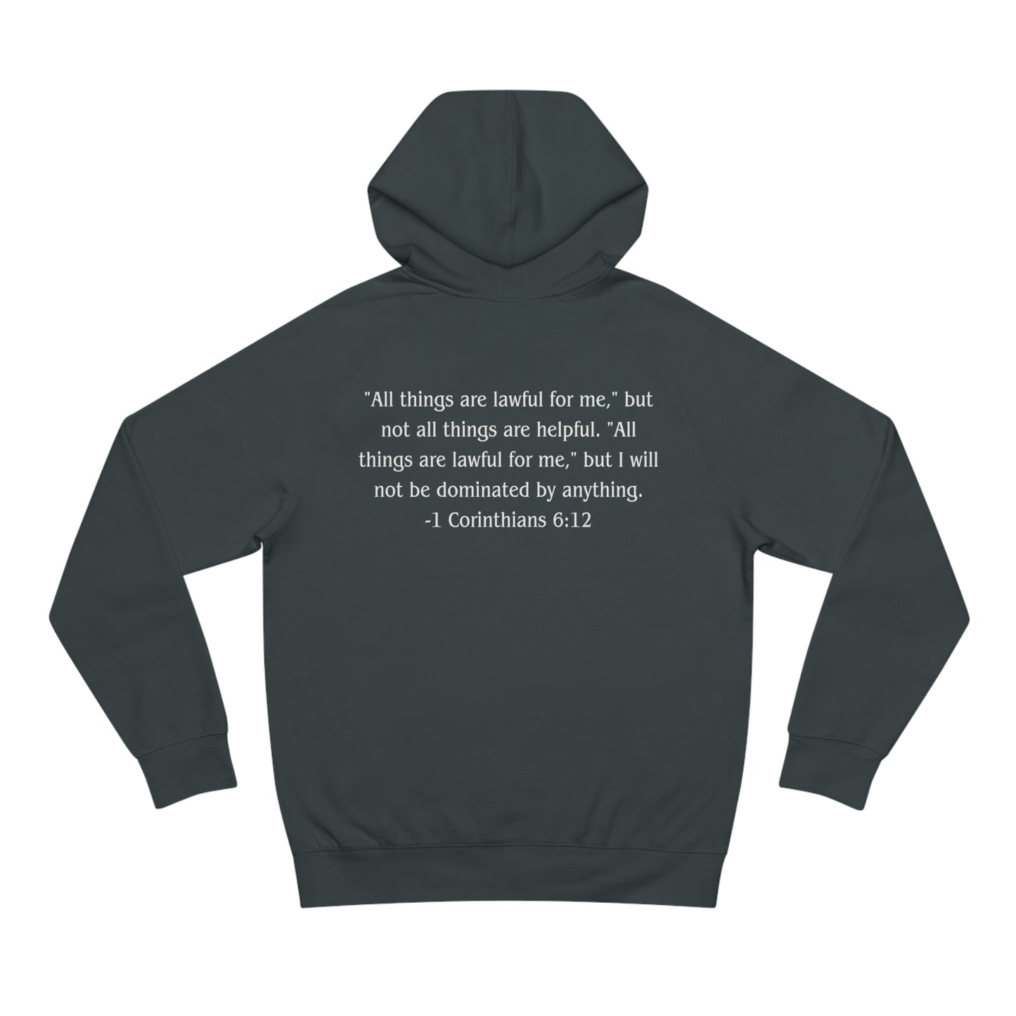 1 Corinthians 6:12 Heavyweight Hoodie
