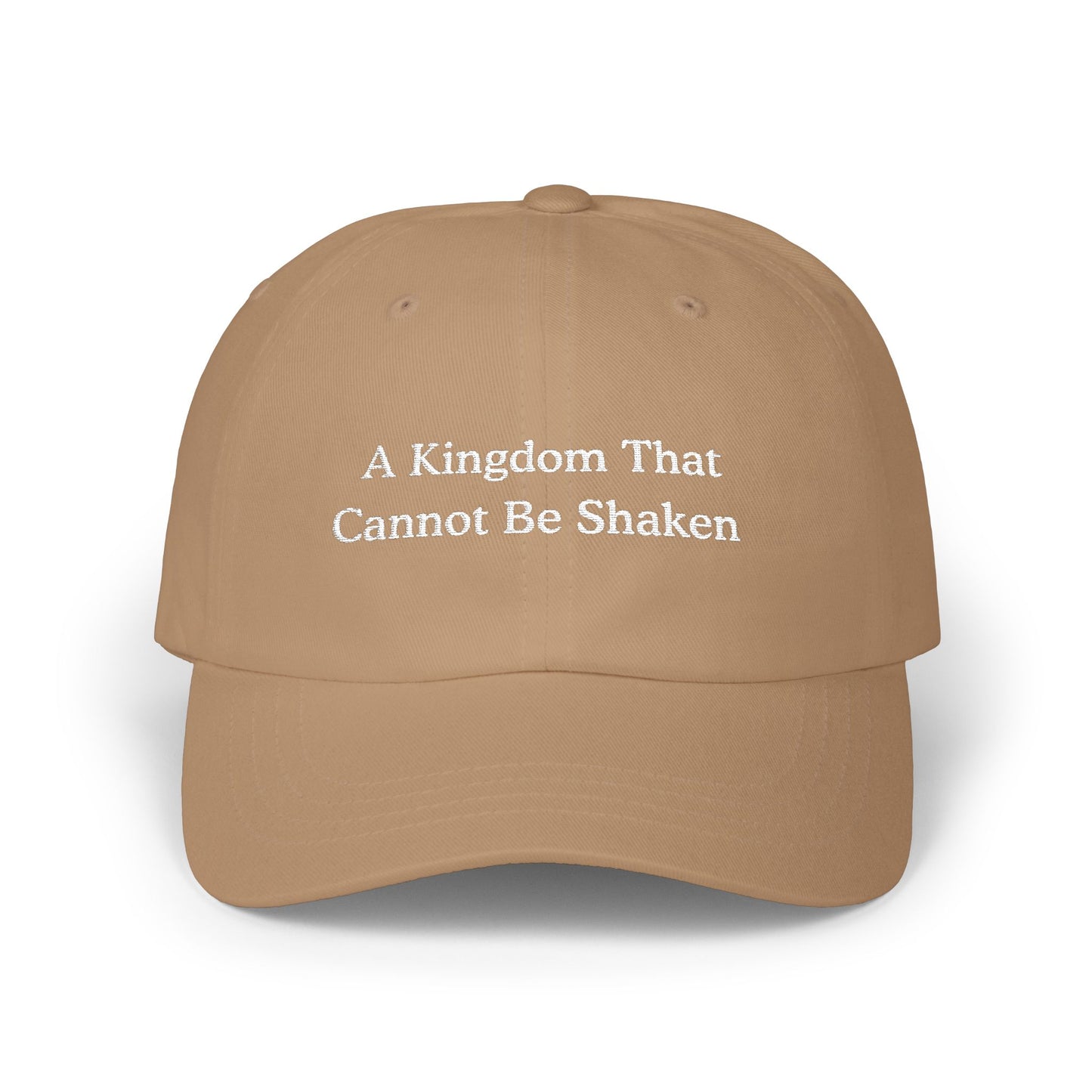 A Kingdom that Cannot Be Shaken hat