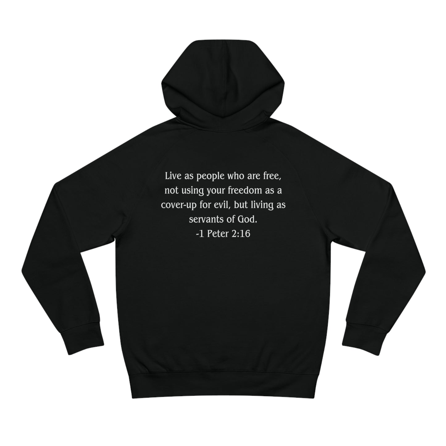 1 Peter 2:16 Heavyweight Hoodie