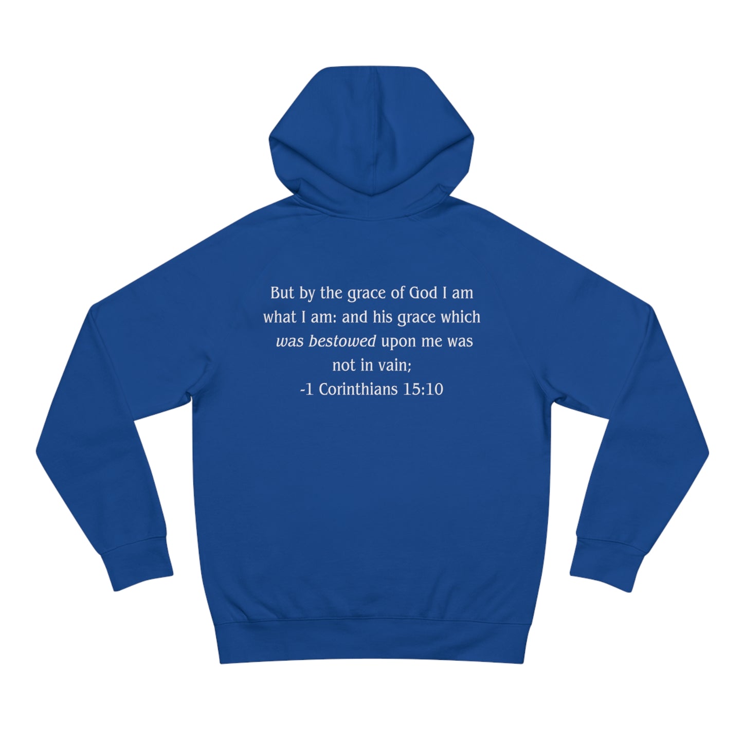 1 Corinthians 15:10 Heavyweight Hoodie