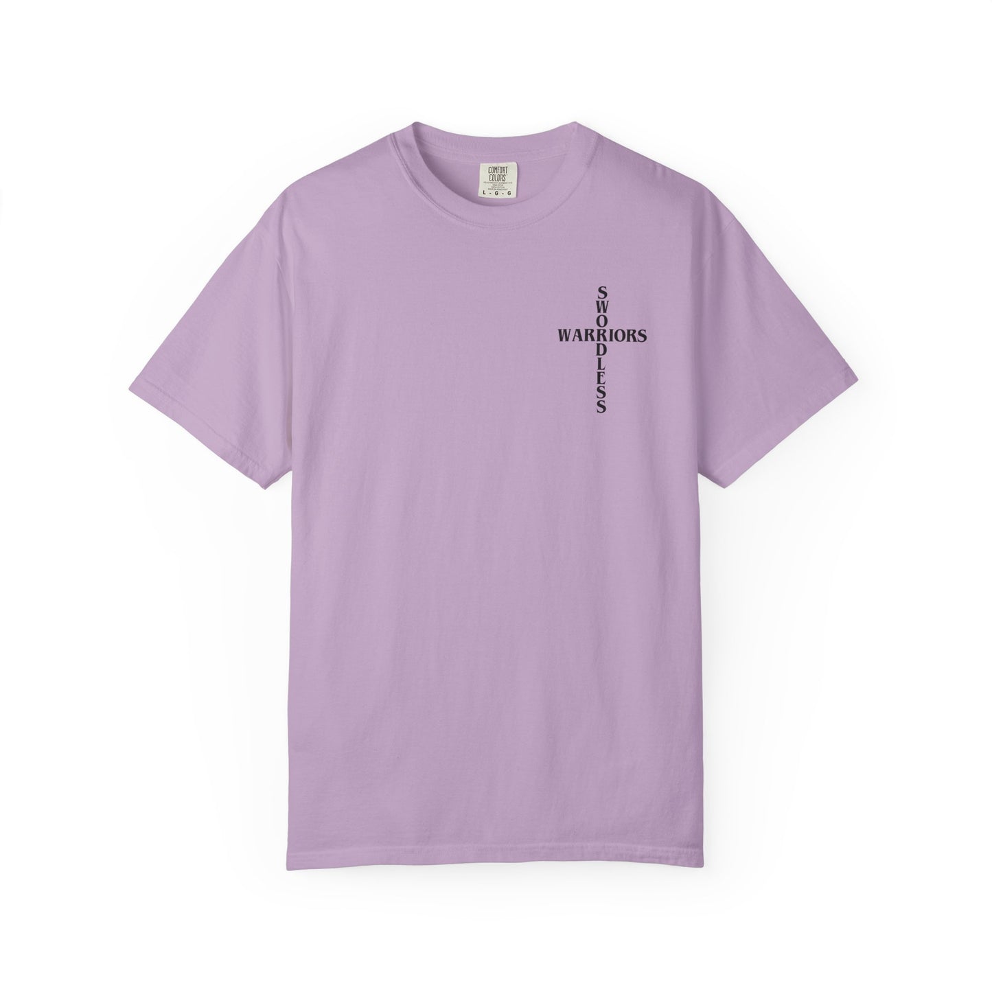 Isaiah 6:8 Black text T-shirt