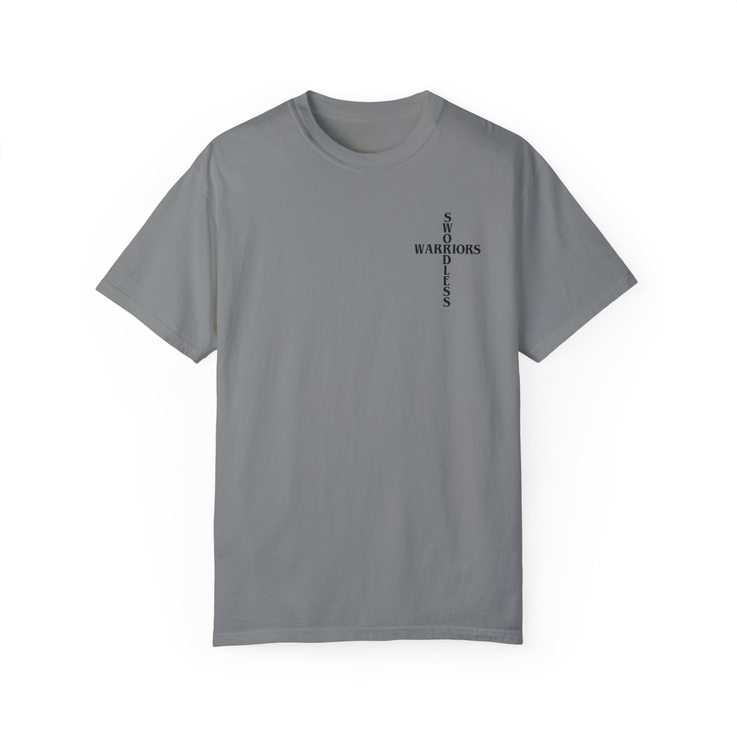 Exodus 15:2 Black text T-shirt