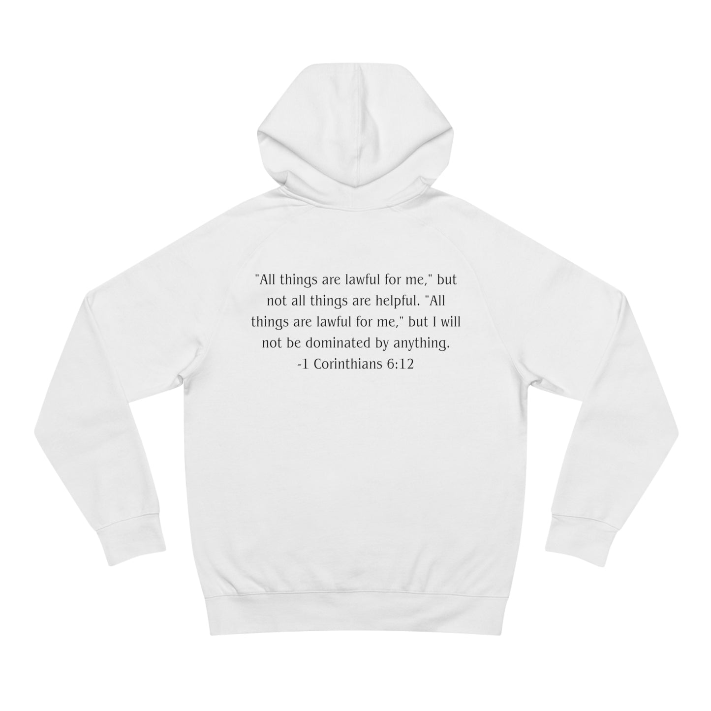 1 Corinthians 6:12 Heavyweight Hoodie