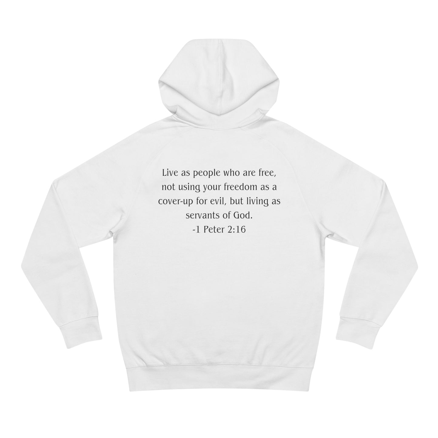1 Peter 2:16 Heavyweight Hoodie