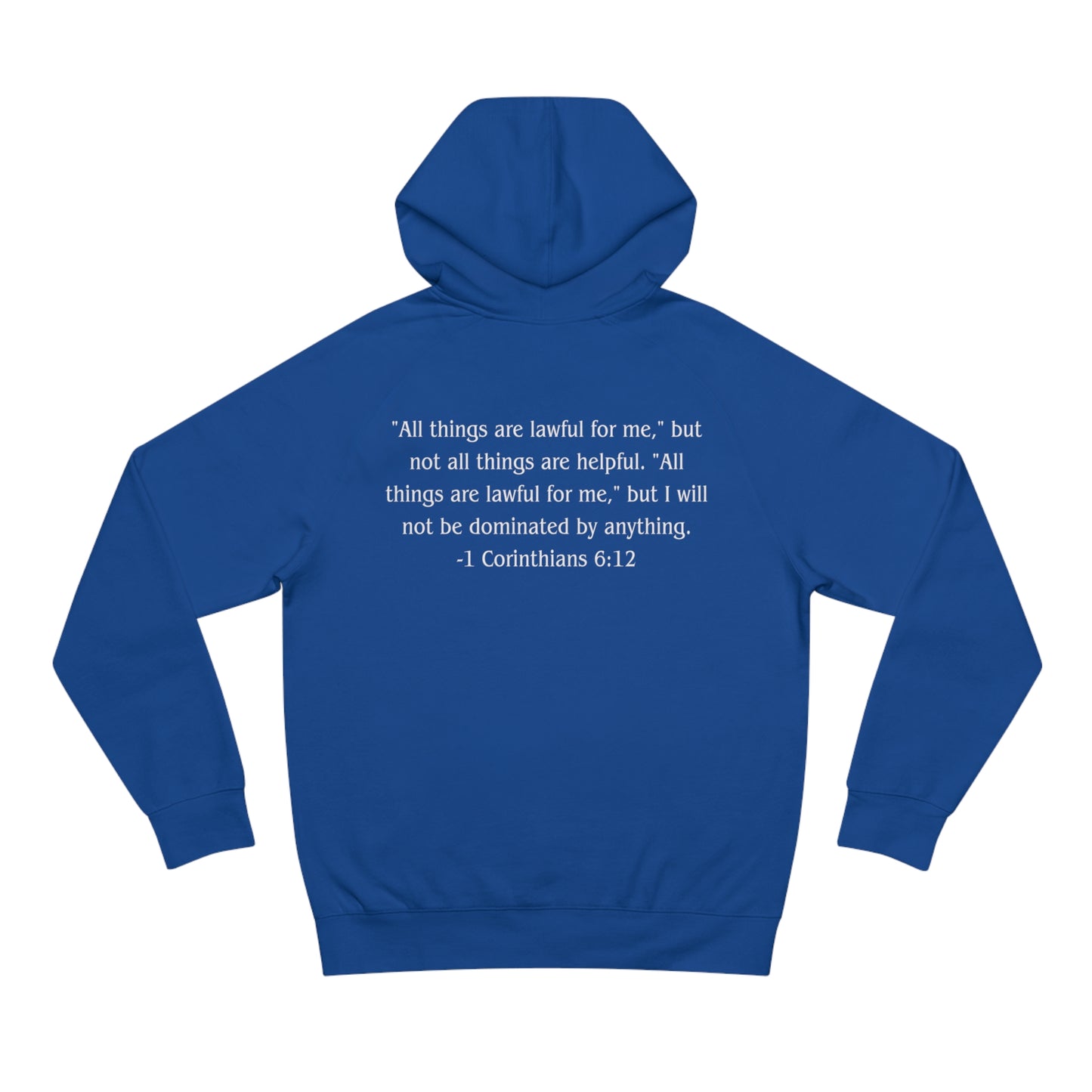 1 Corinthians 6:12 Heavyweight Hoodie