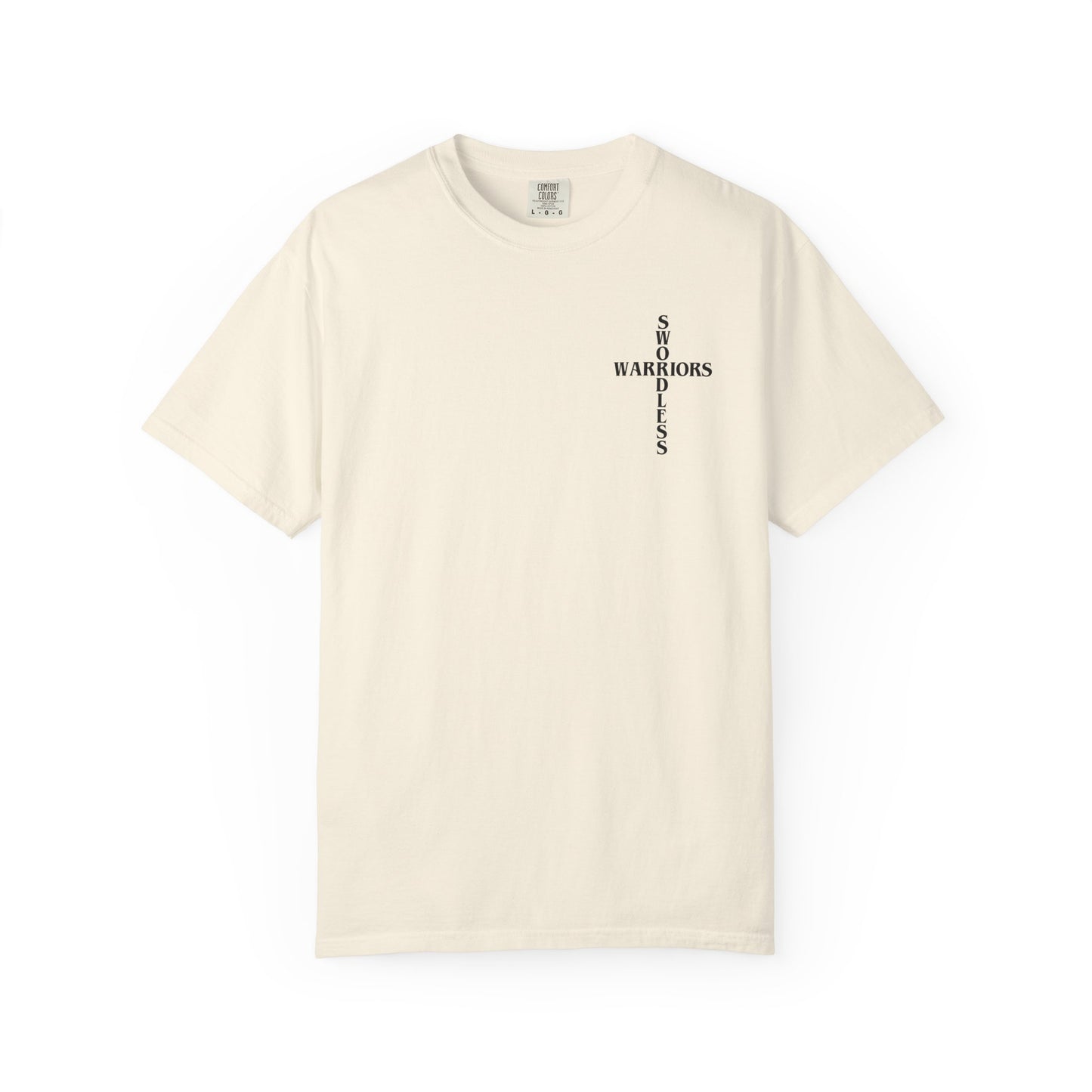 Isaiah 6:8 Black text T-shirt