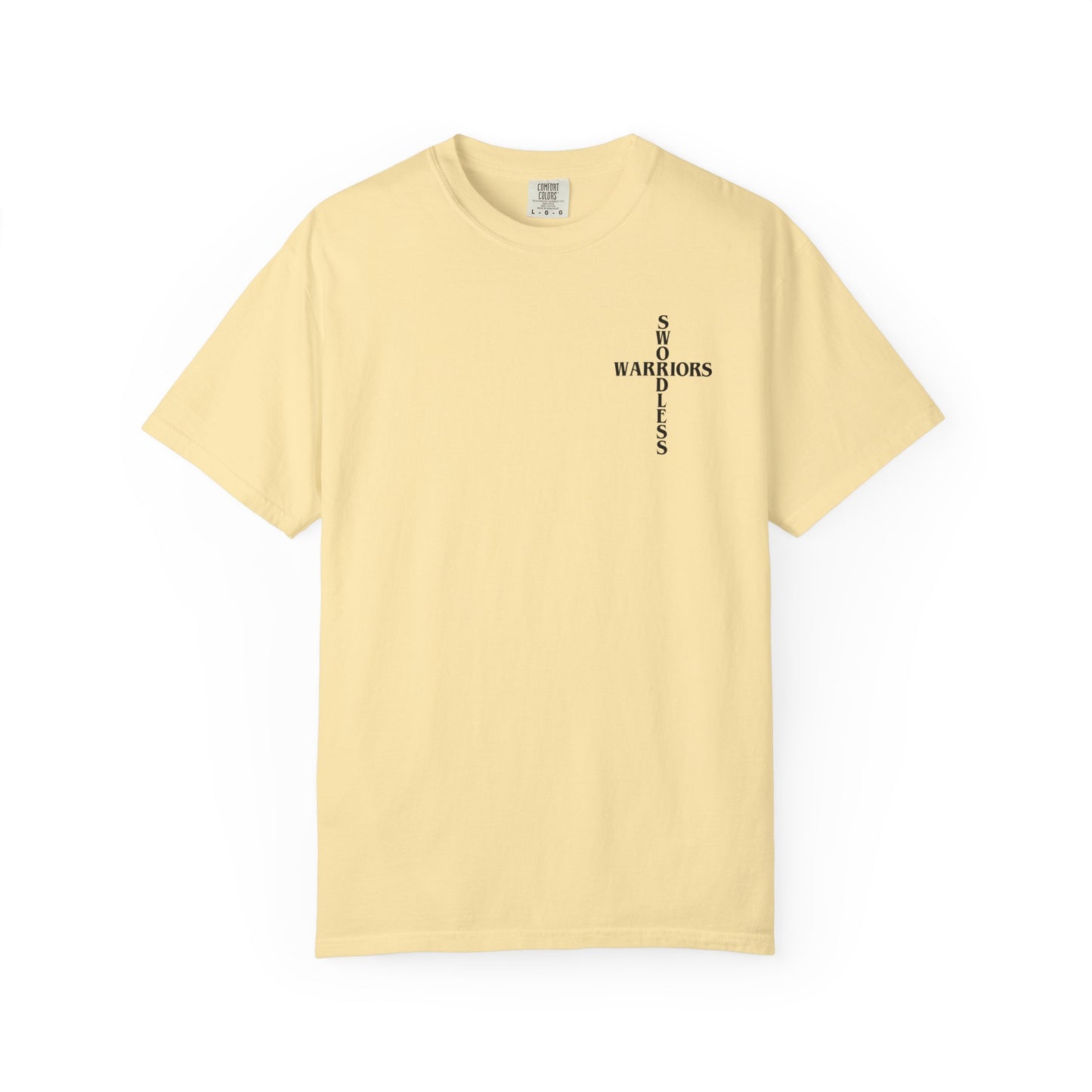 Isaiah 6:8 Black text T-shirt