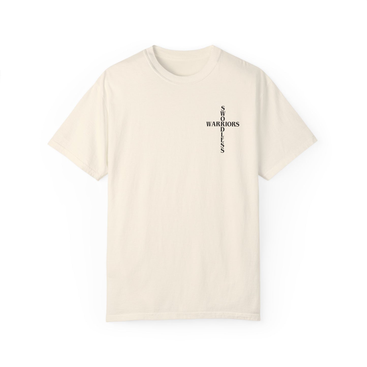 Exodus 15:2 Black text T-shirt