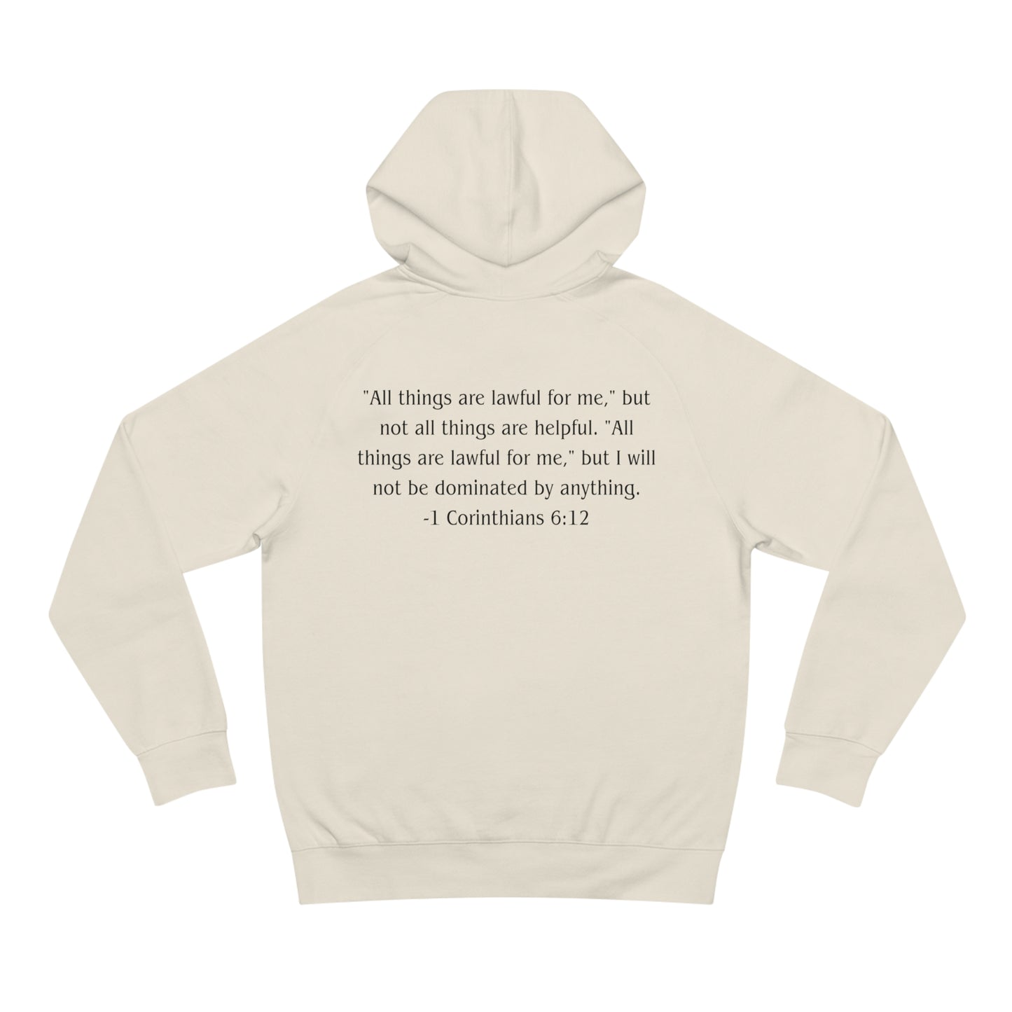 1 Corinthians 6:12 Heavyweight Hoodie