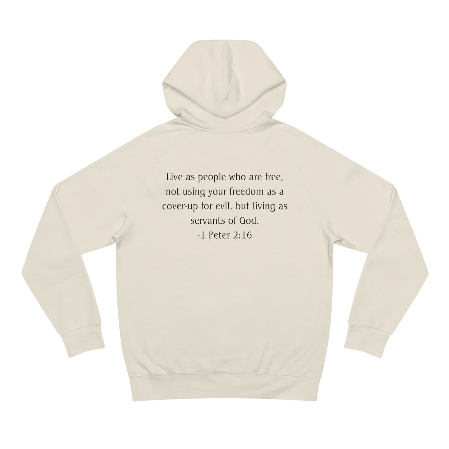 1 Peter 2:16 Heavyweight Hoodie