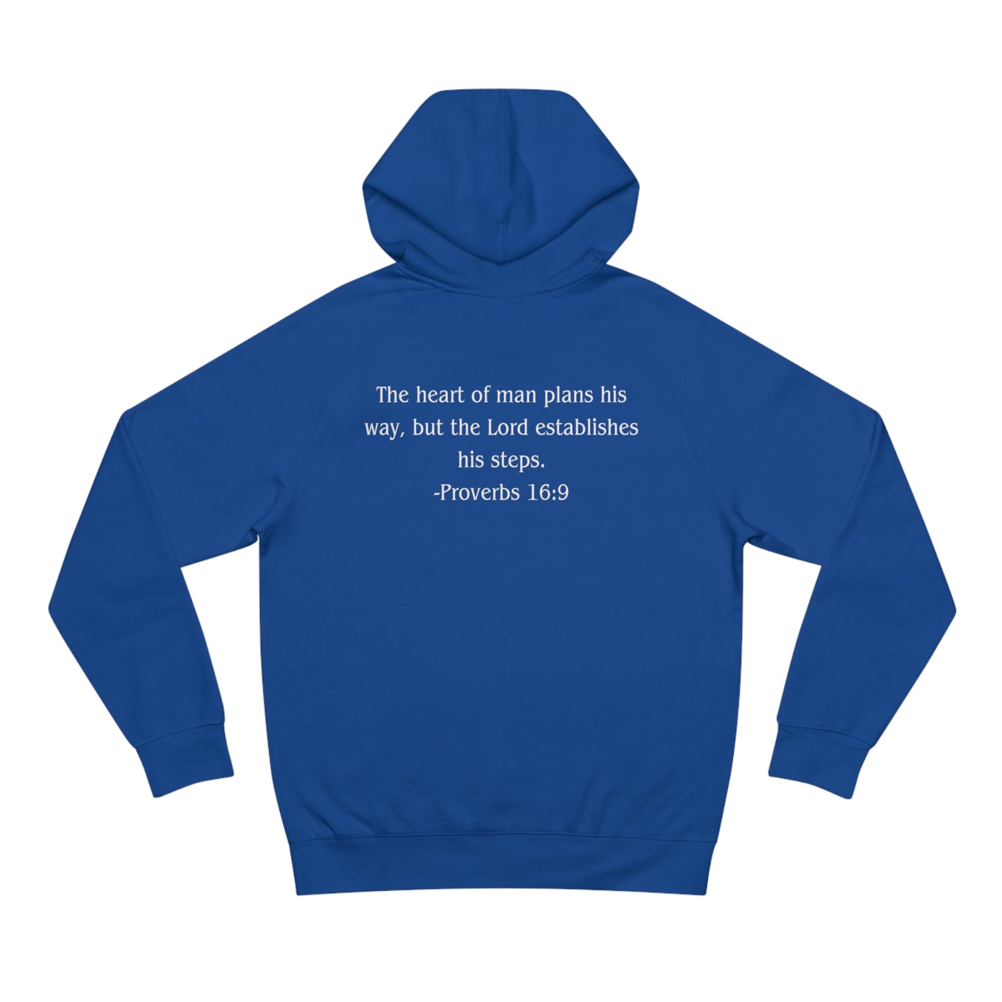 Proverbs 16:9 Heavyweight Hoodie