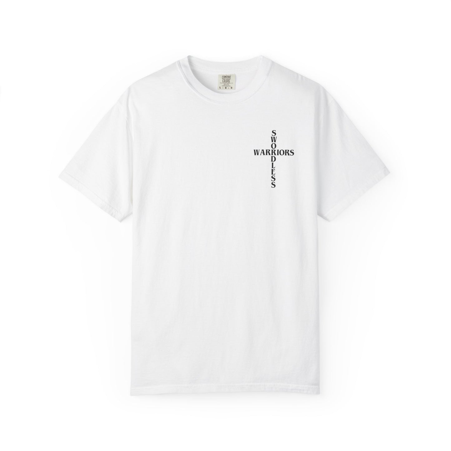 Isaiah 6:8 Black text T-shirt