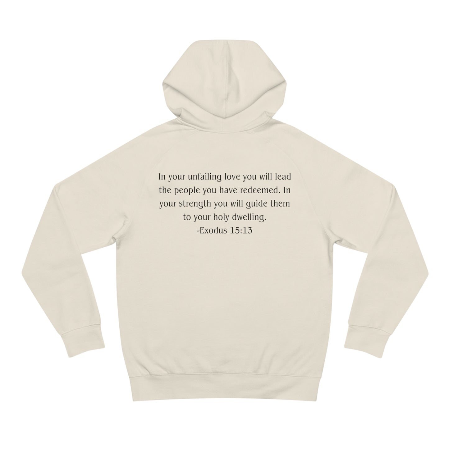 Exodus 15:13 Heavyweight Hoodie
