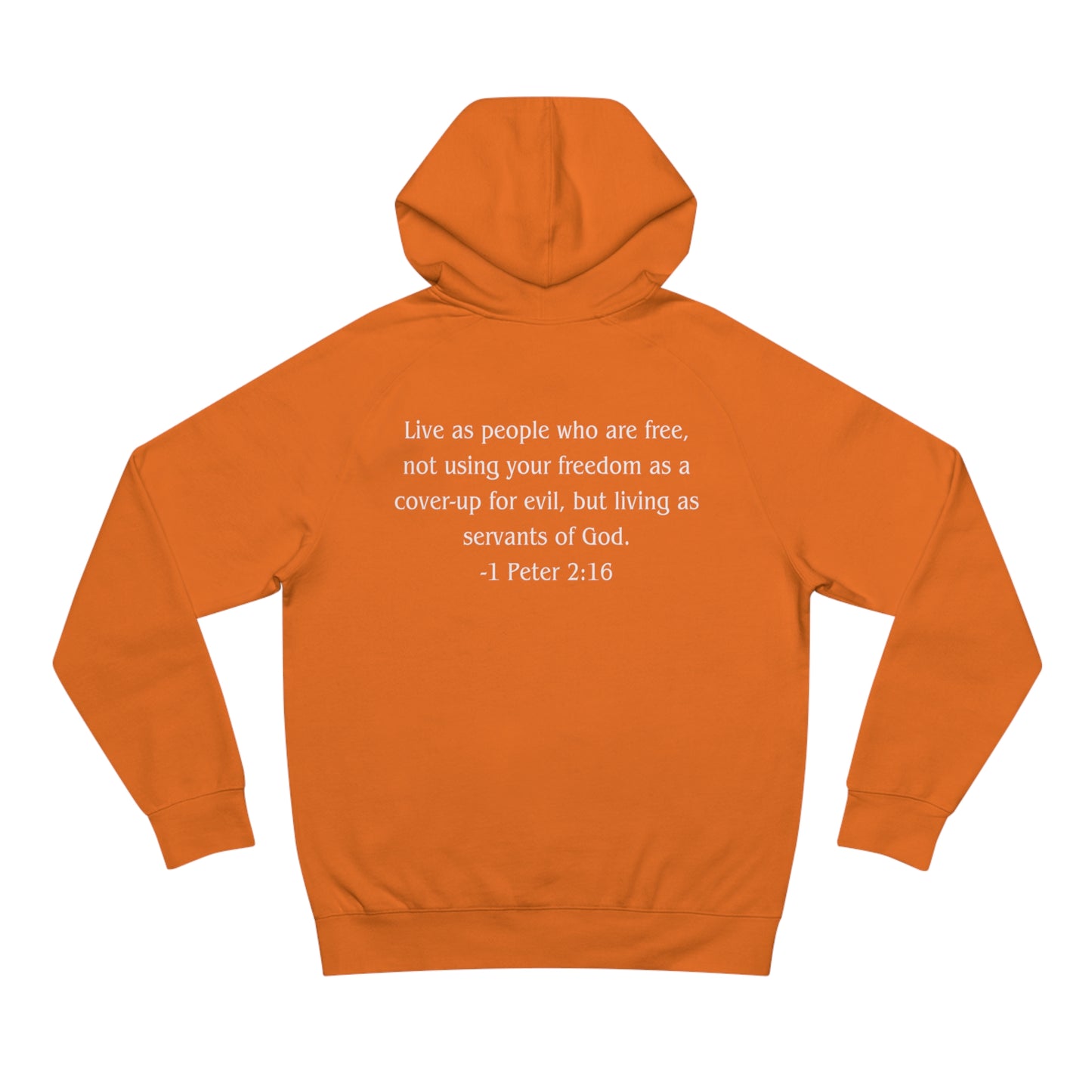 1 Peter 2:16 Heavyweight Hoodie