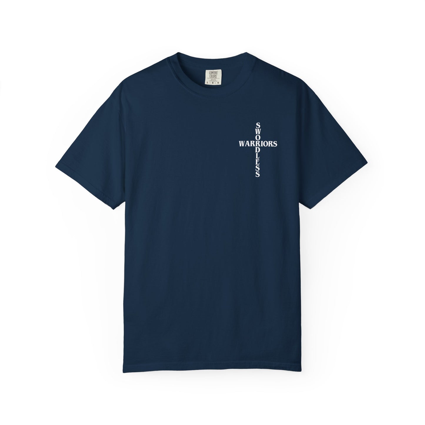 Isaiah 6:8 White text T-shirt