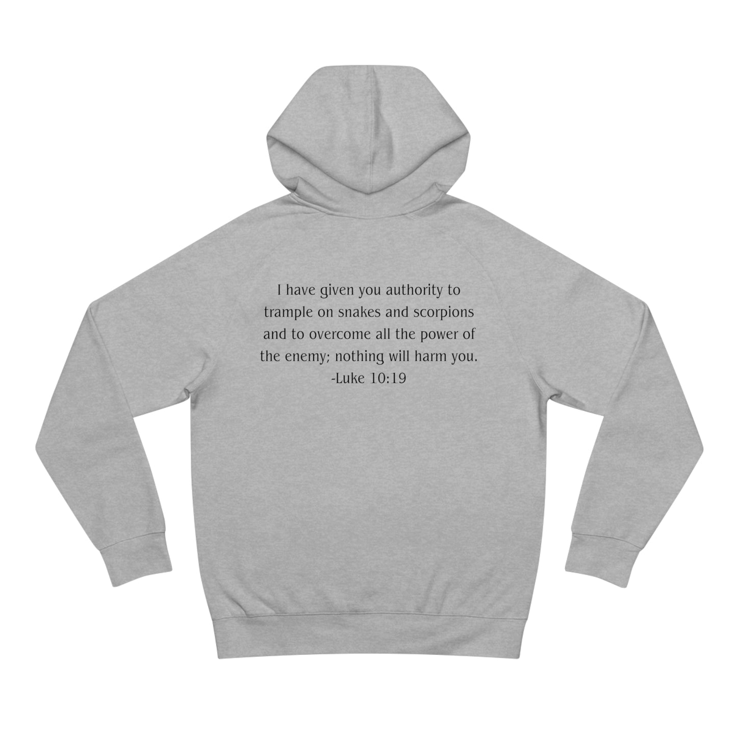 Luke 10:19 Heavyweight Hoodie