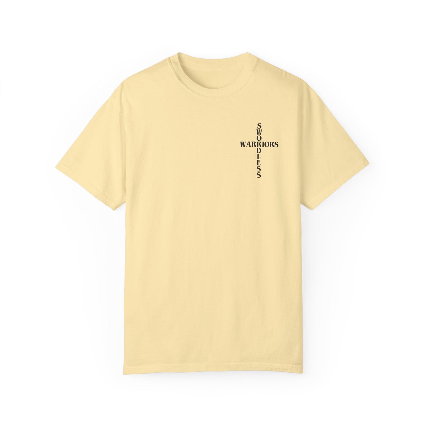 Exodus 15:2 Black text T-shirt