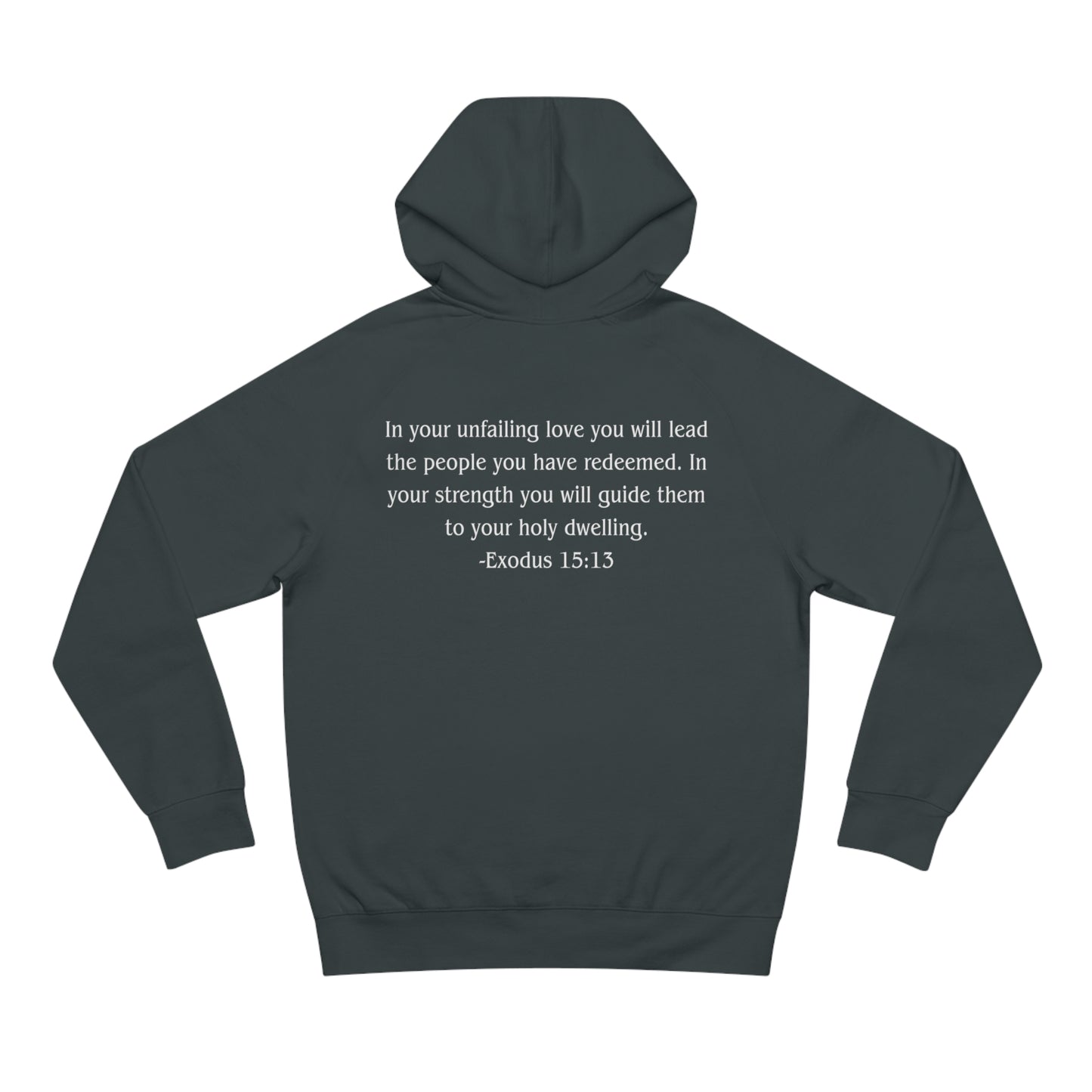 Exodus 15:13 Heavyweight Hoodie