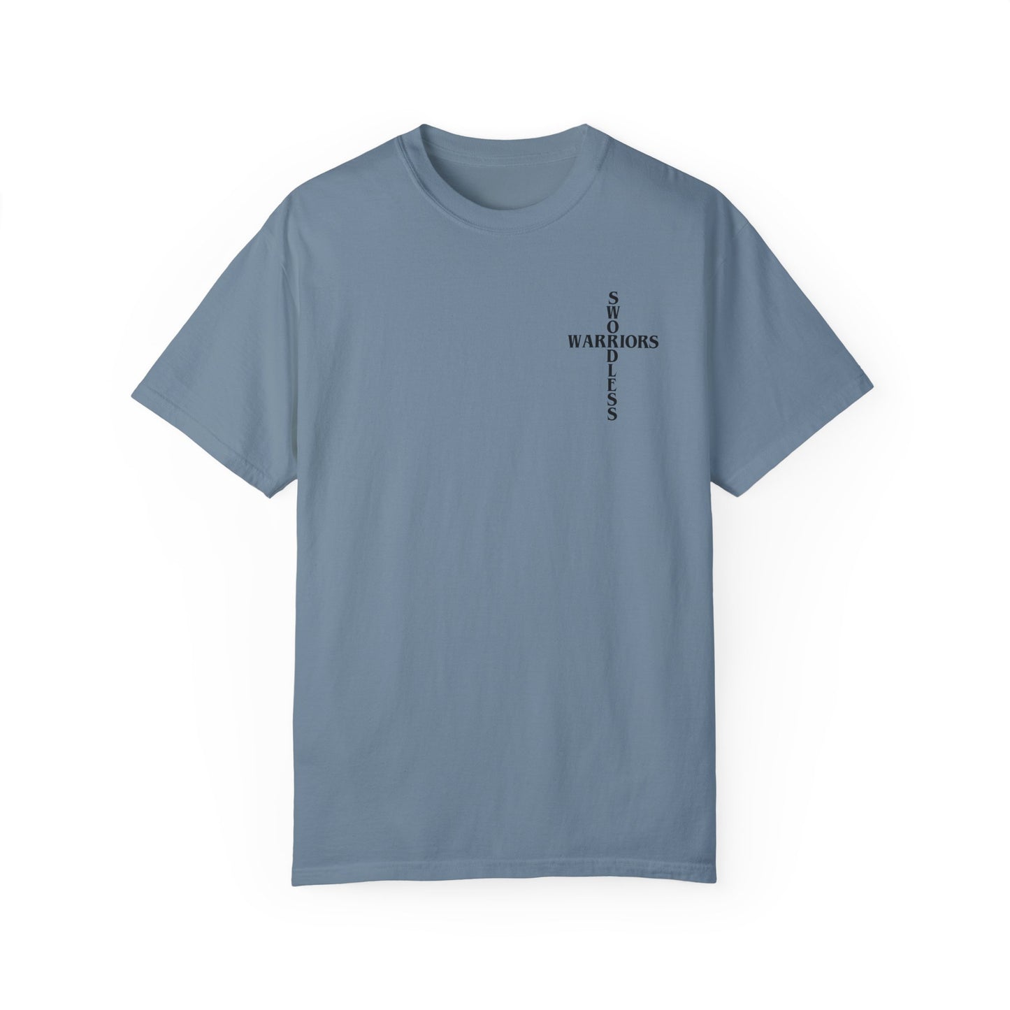 Matthew 5:3 Black text T-shirt