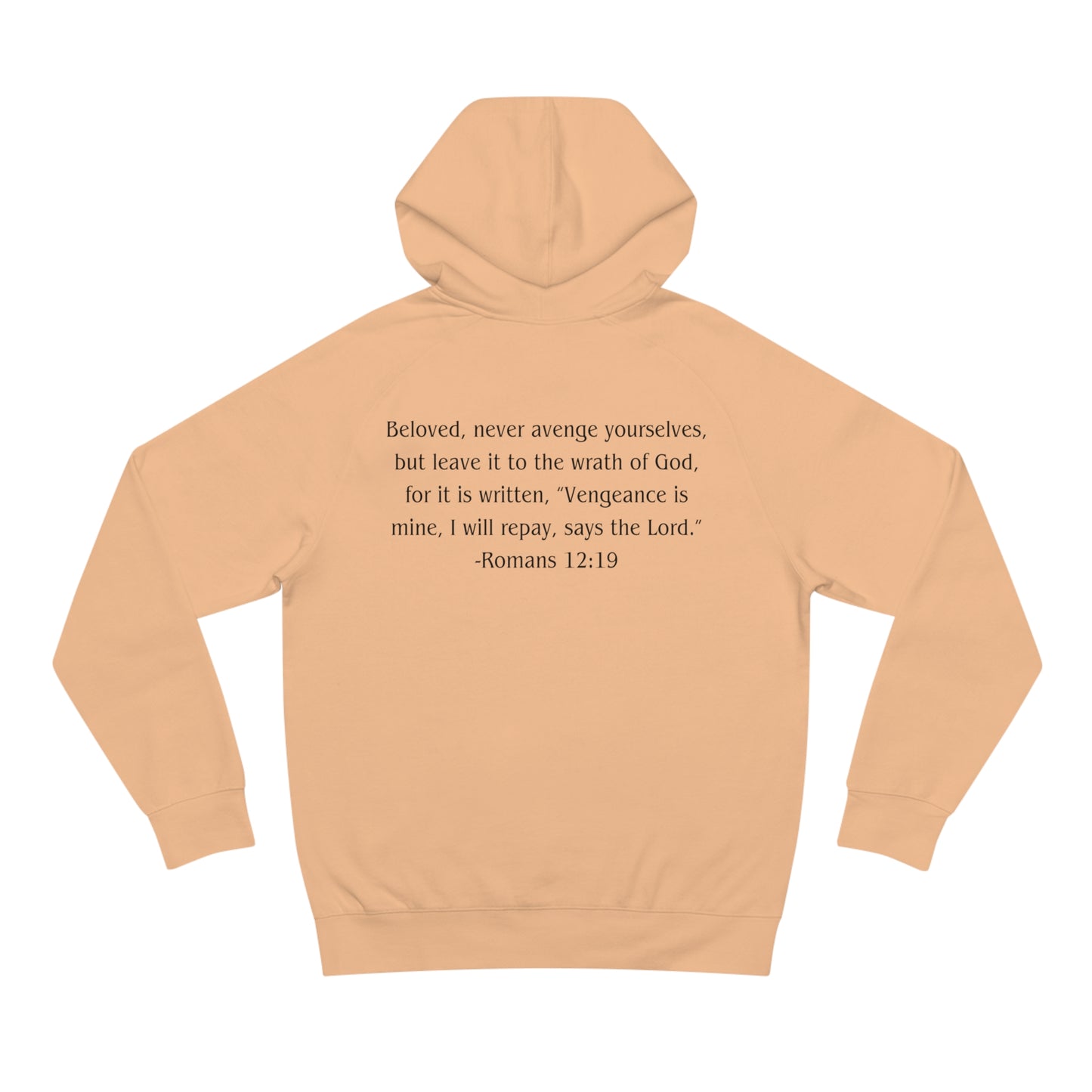 Romans 12:19 Heavyweight Hoodie