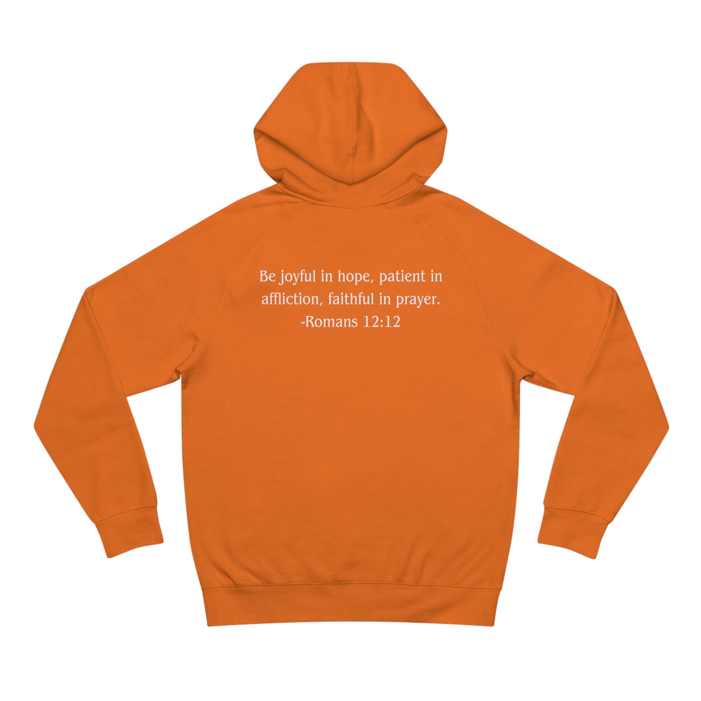 Romans 12:12 Heavyweight Hoodie