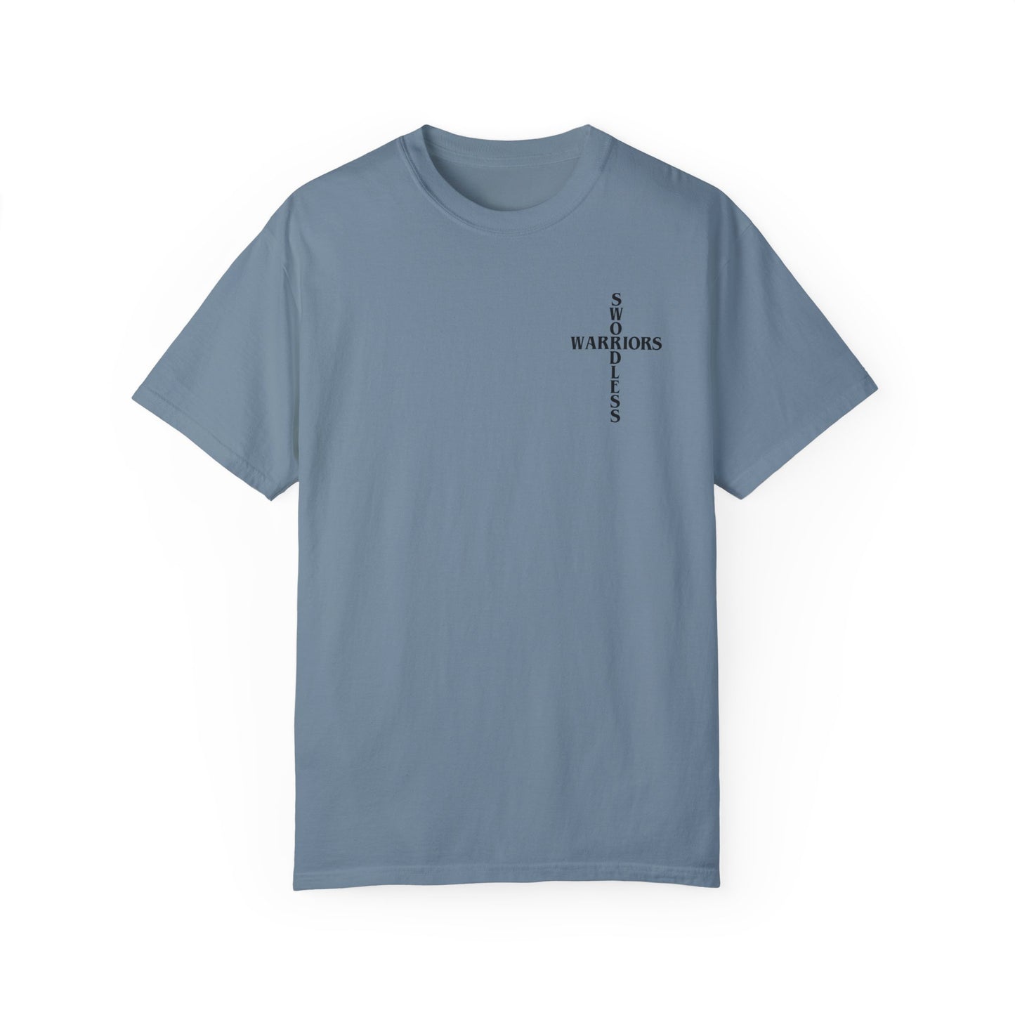 1 Corinthians 9:27 Black text T-shirt