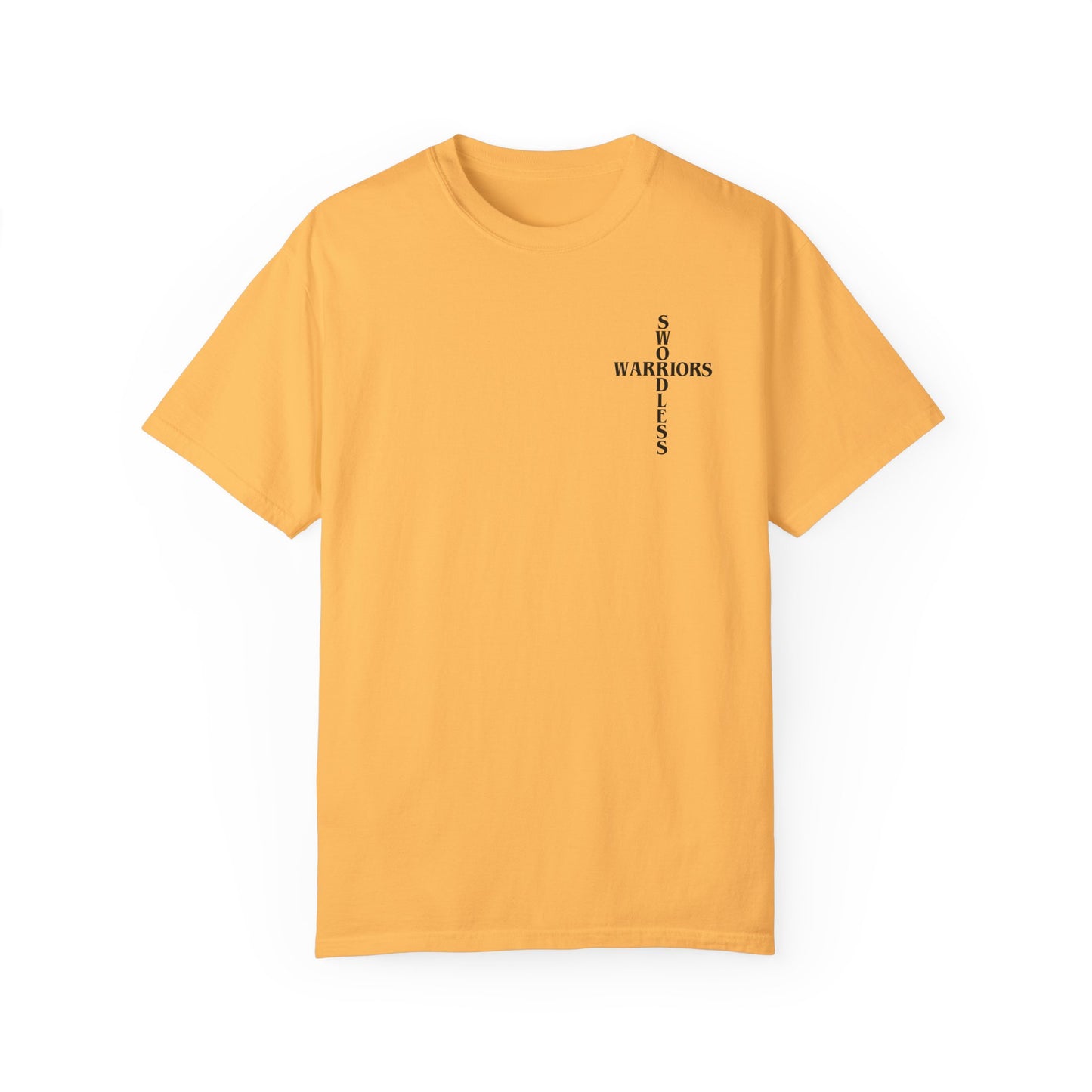 1 Corinthians 11:28 Black text T-shirt