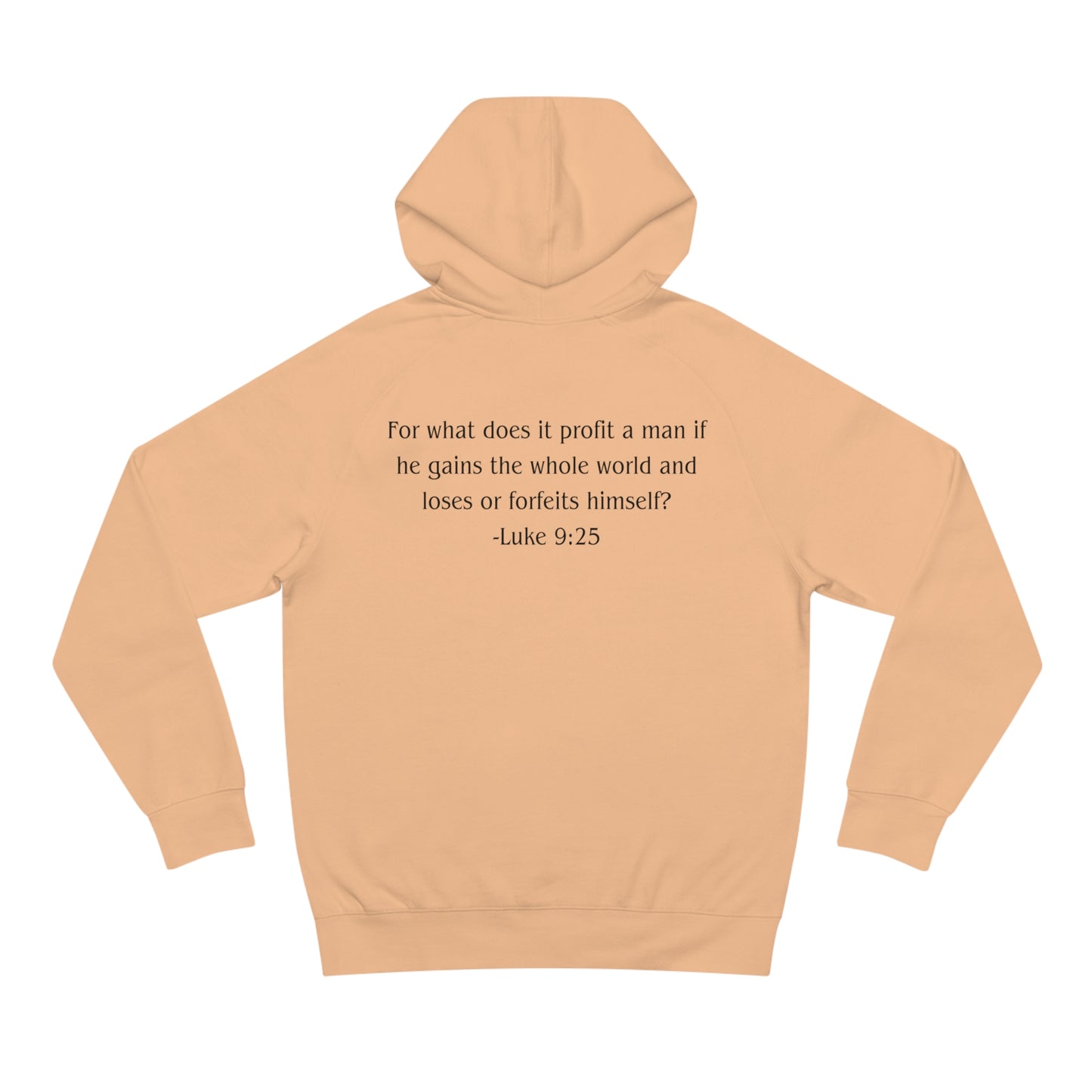 Luke 9:25 Heavyweight Hoodie