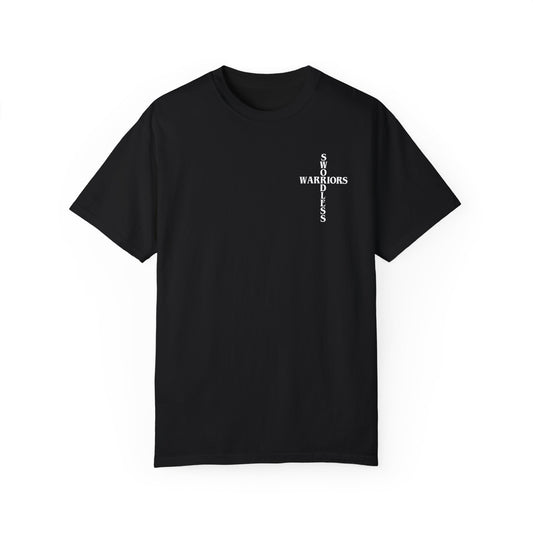 1 Corinthians 6:12 White text T-shirt