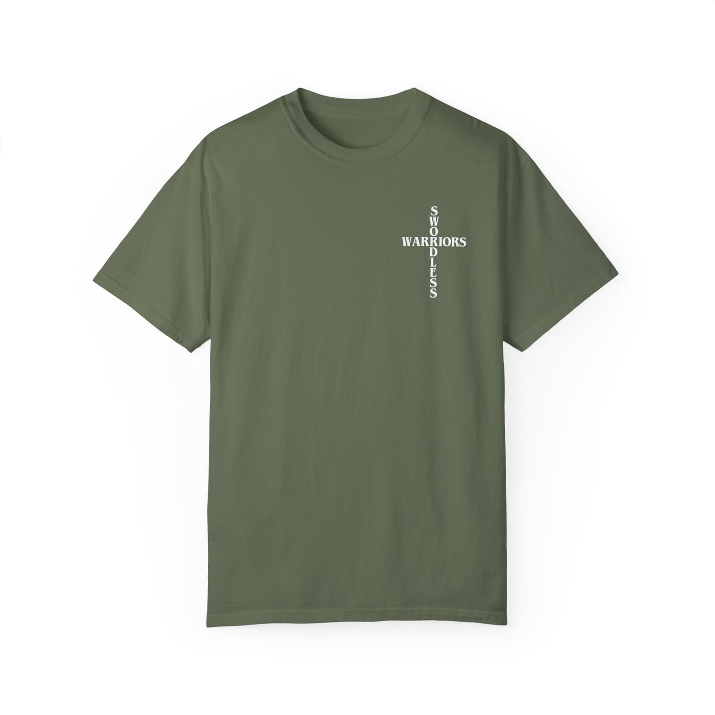 Micah 7:7 White text T-shirt