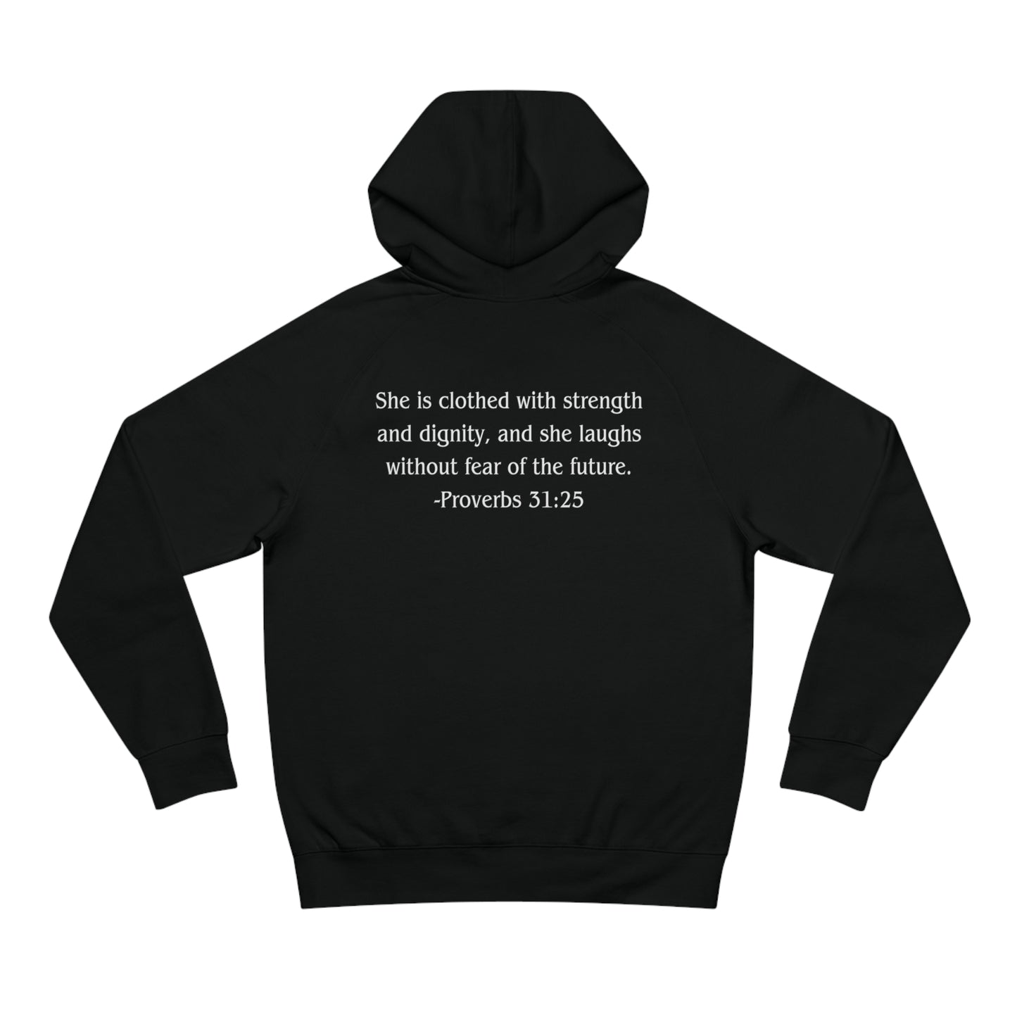 Proverbs 31:25 Heavyweight Hoodie