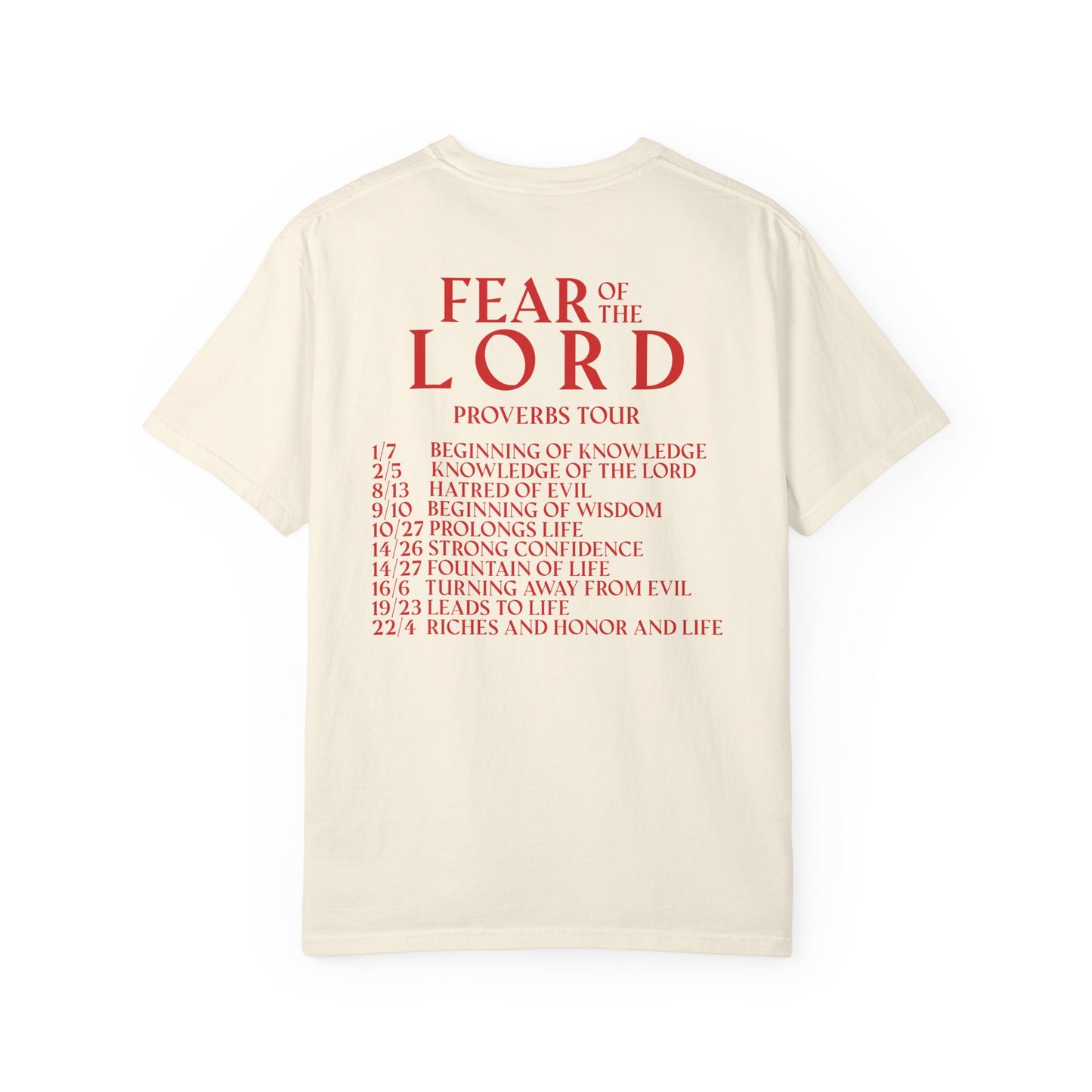 Fear of the Lord Tour T-shirt
