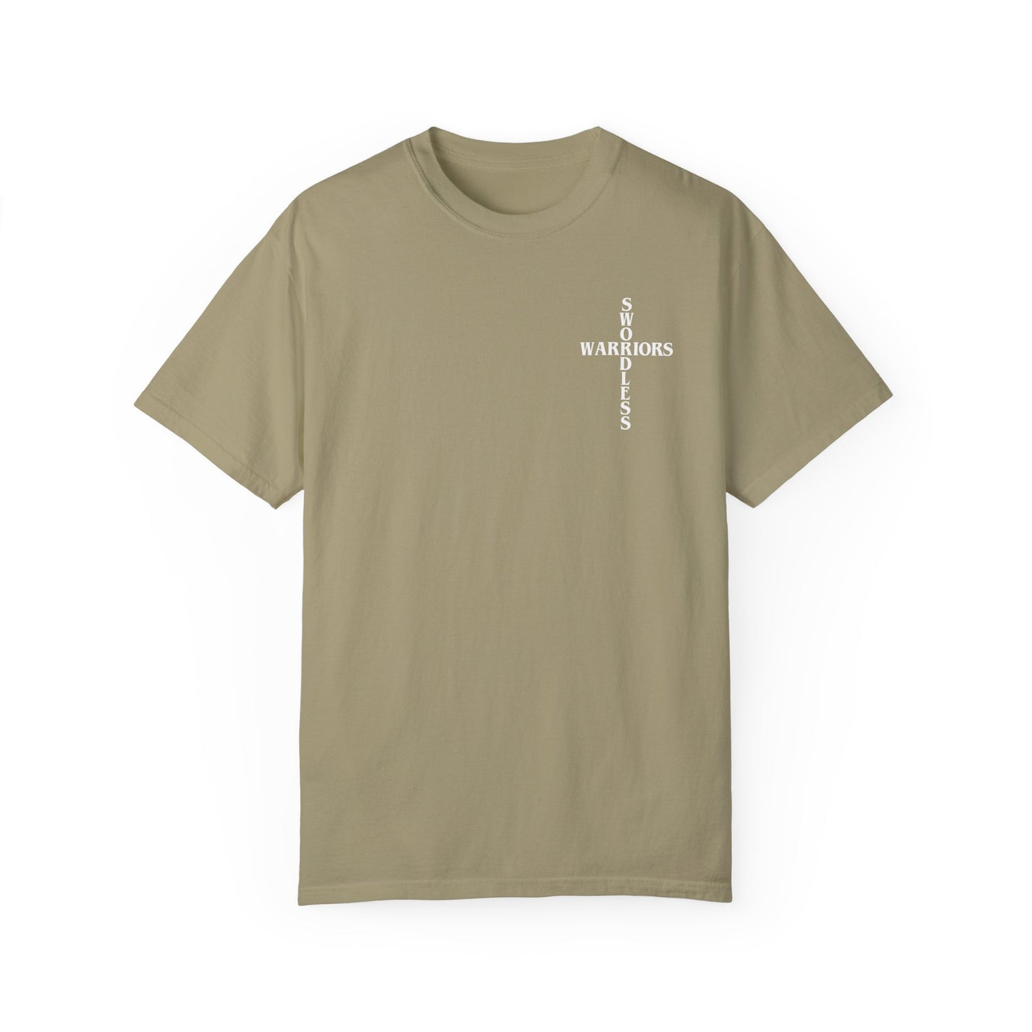 Romans 16:20 White text T-shirt