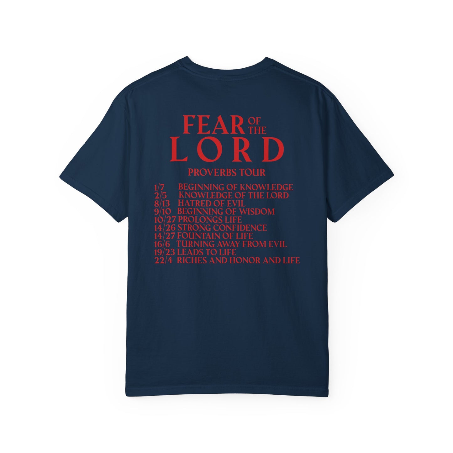 Fear of the Lord Tour T-shirt