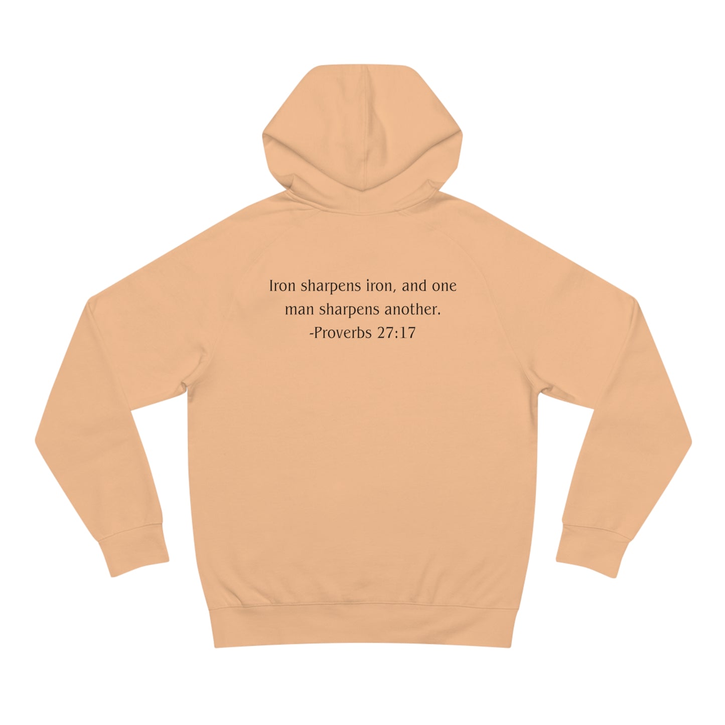 Proverbs 27:17 Heavyweight Hoodie