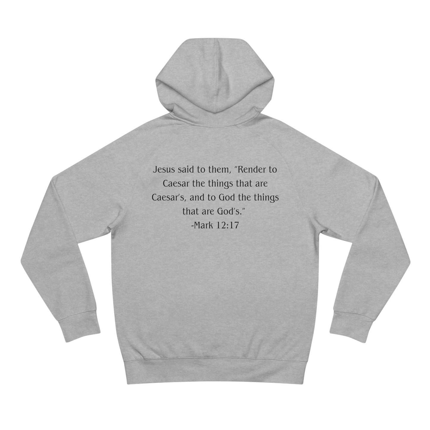 Mark 12:17 Heavyweight Hoodie
