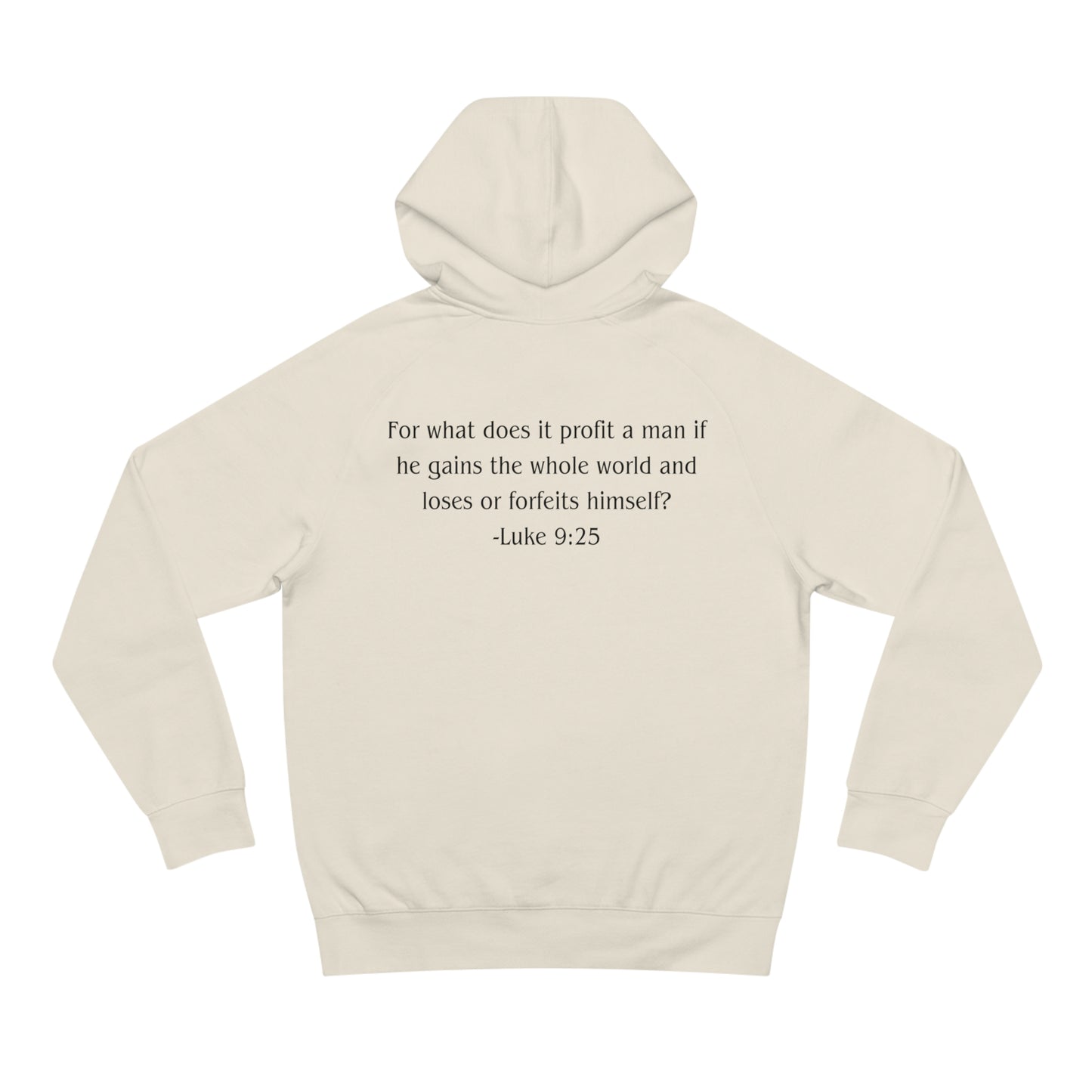 Luke 9:25 Heavyweight Hoodie