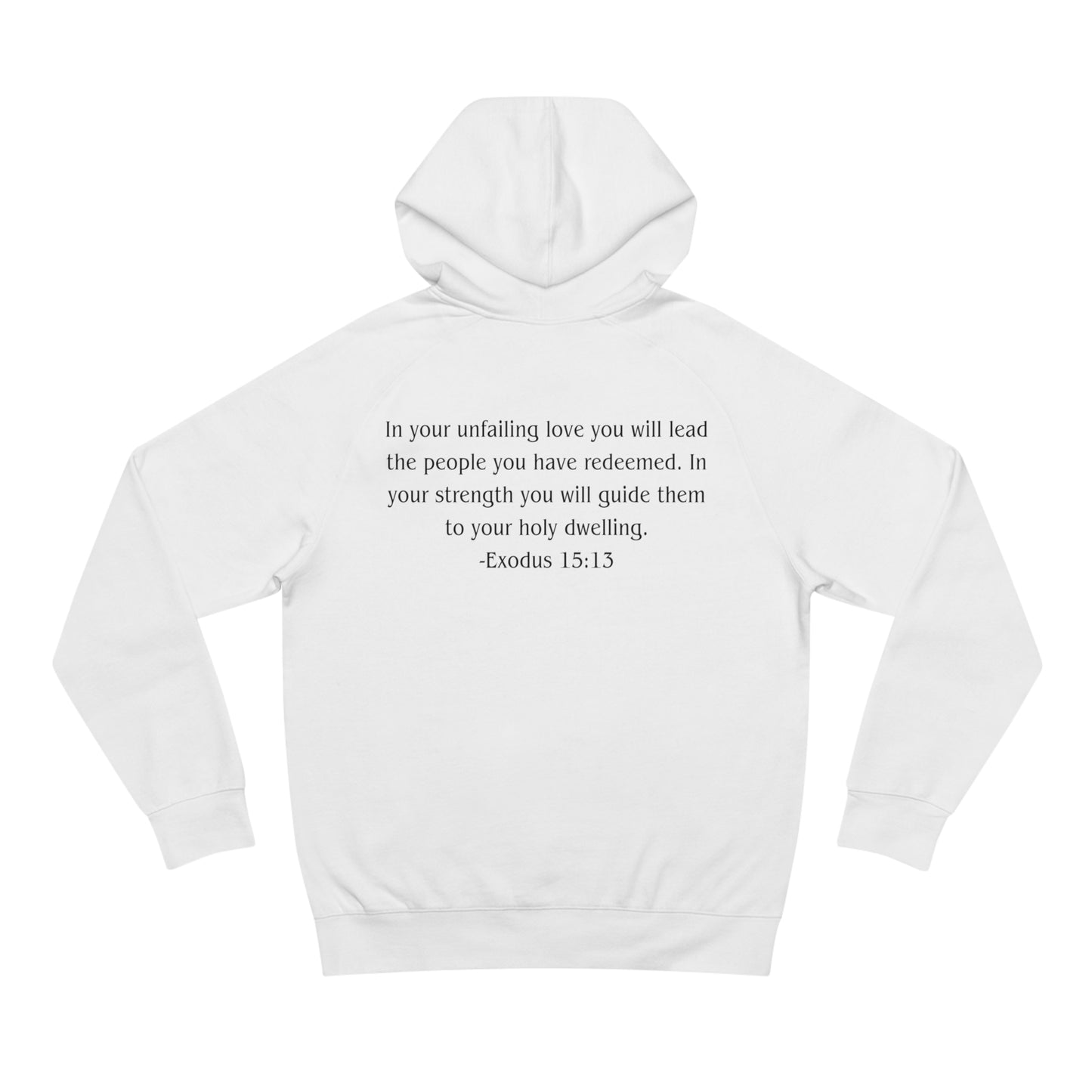 Exodus 15:13 Heavyweight Hoodie