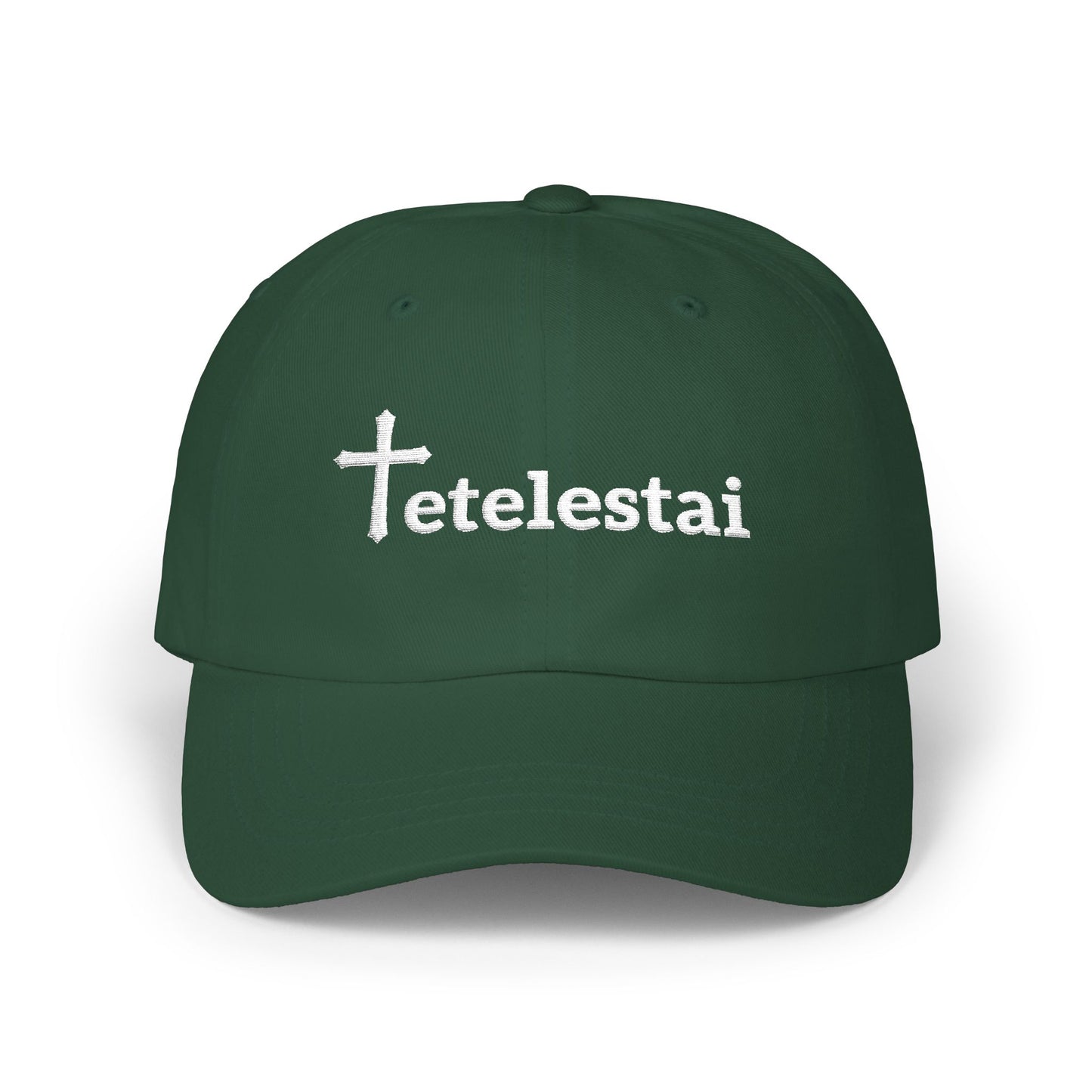 Tetelestai "It is finished"  hat