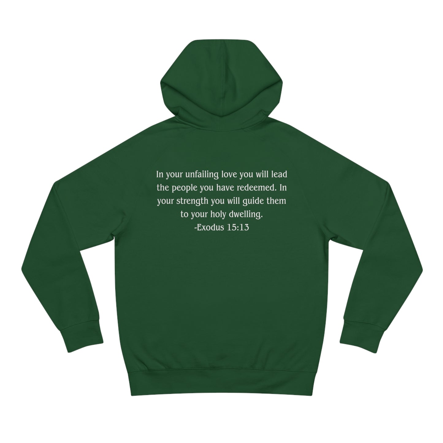 Exodus 15:13 Heavyweight Hoodie