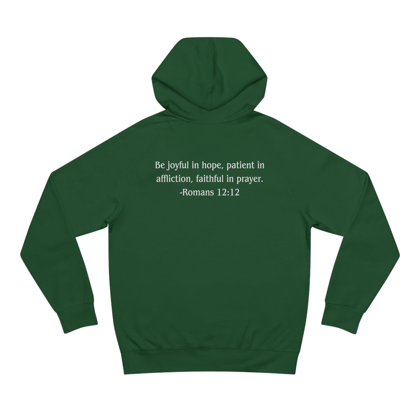 Romans 12:12 Heavyweight Hoodie