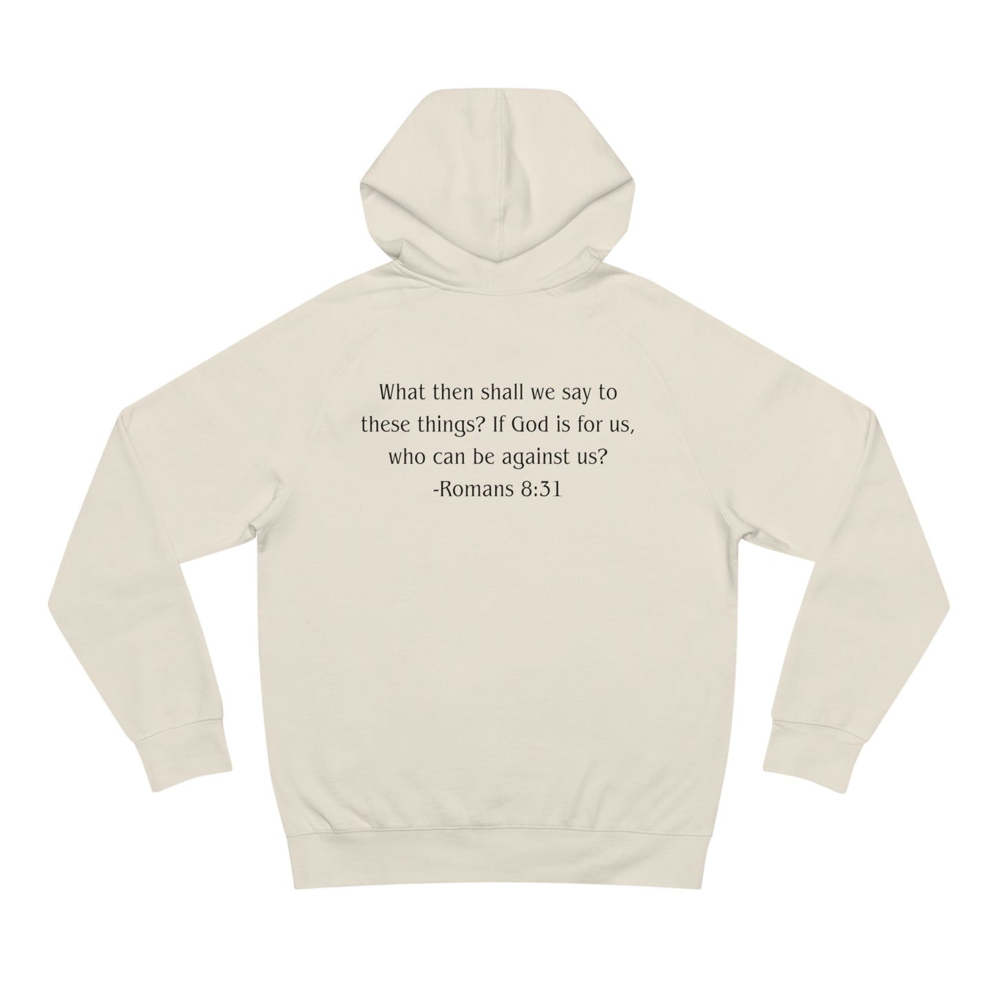 Romans 8:31 Heavyweight Hoodie