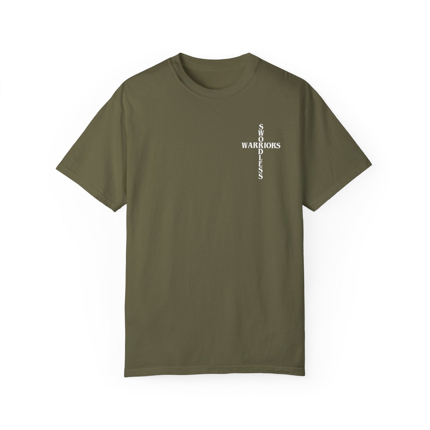 1 Samuel 17:45 White text T-shirt