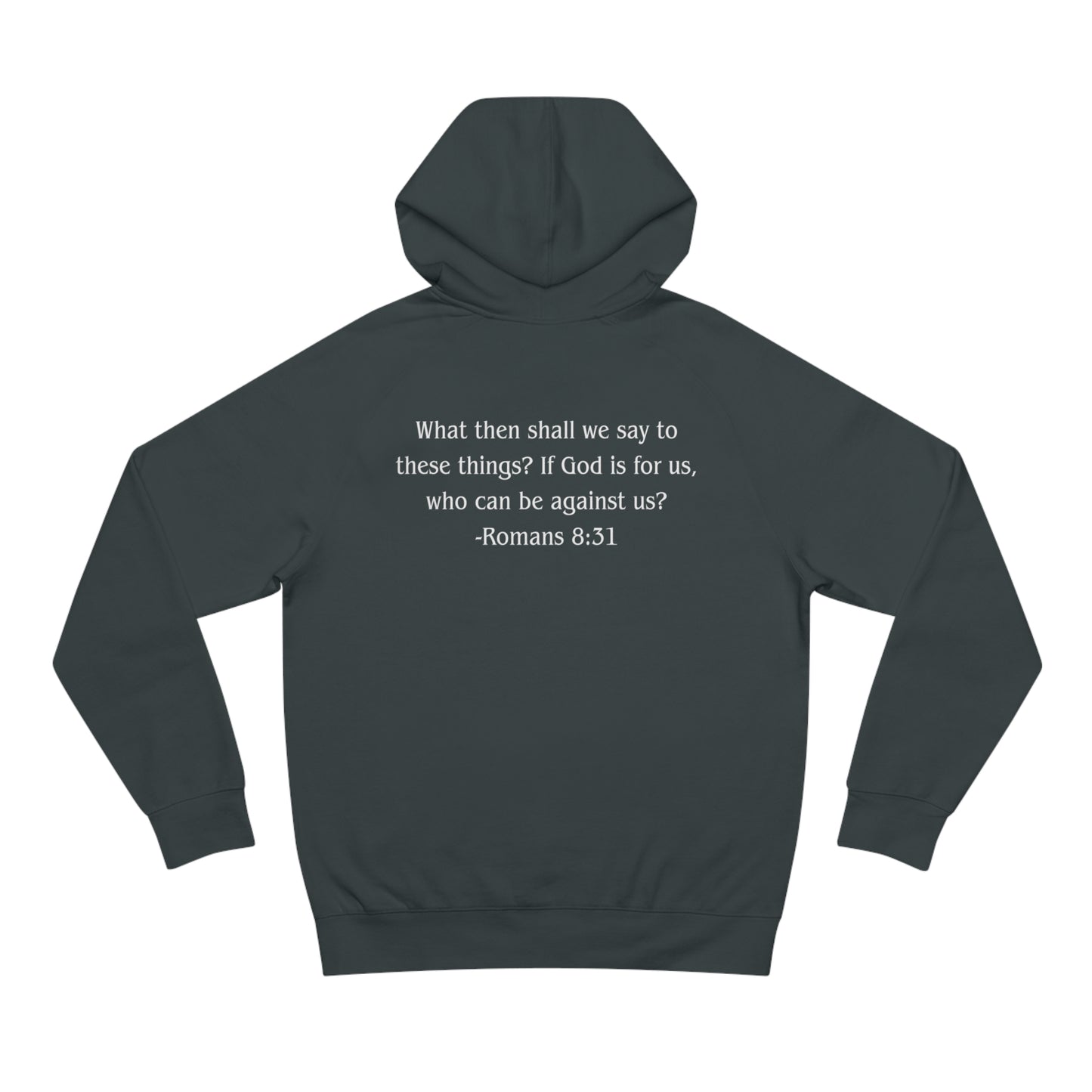 Romans 8:31 Heavyweight Hoodie